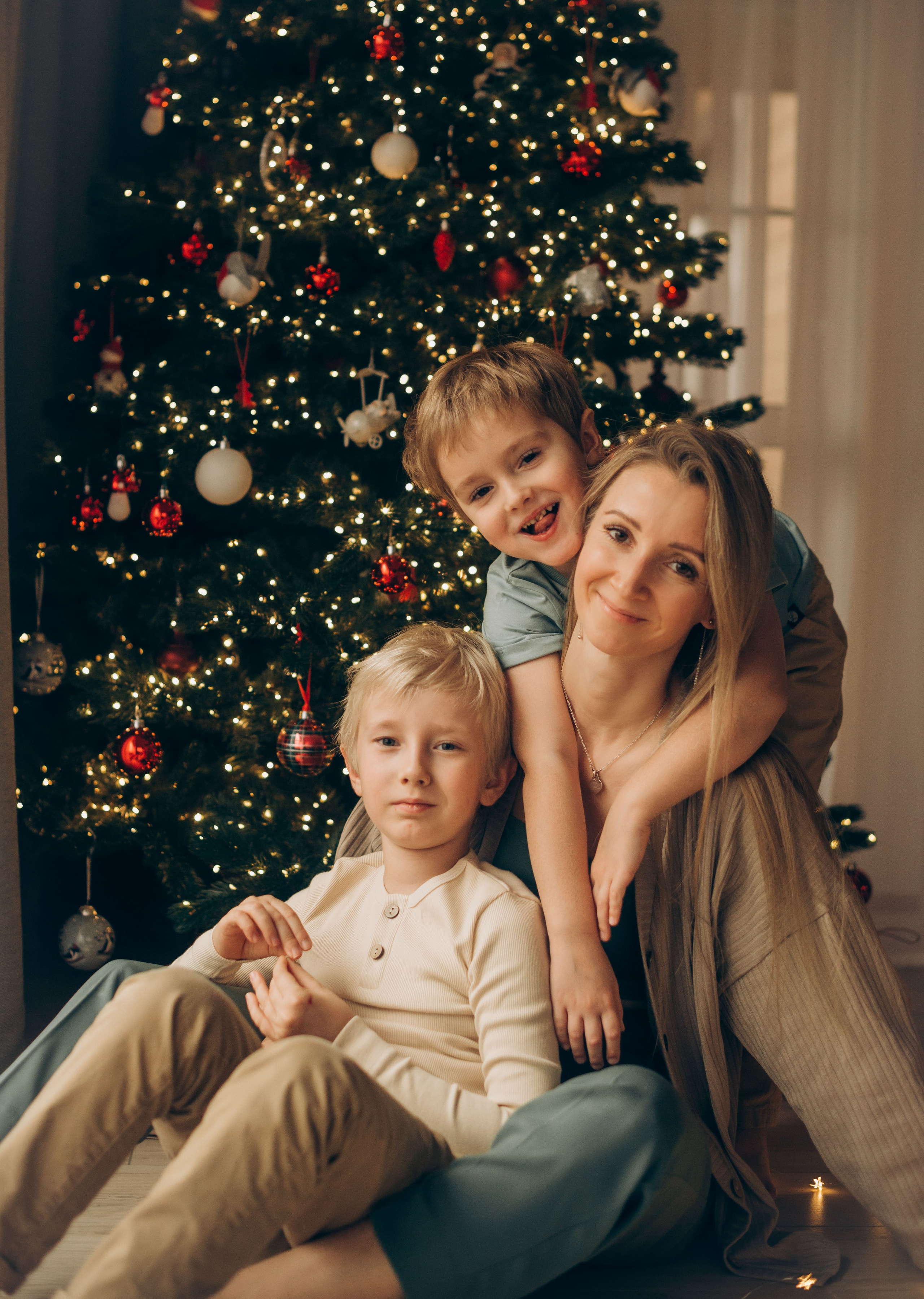 Домашние новогодние истории. Семейный фотограф в Домодедово и Москве Елена Пичугина