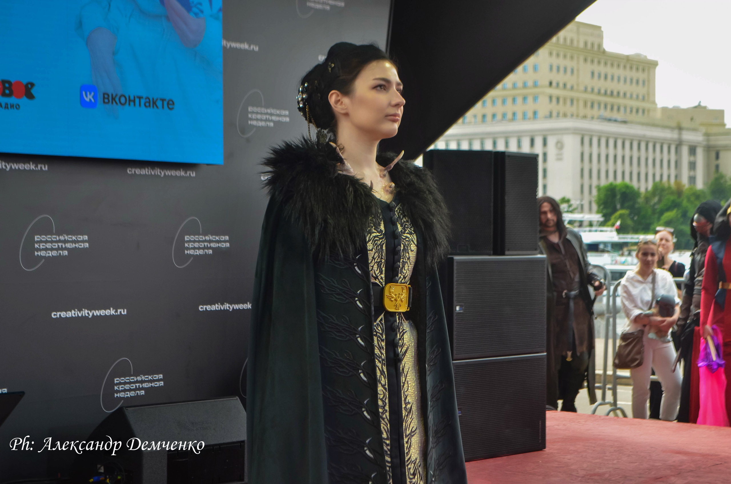 Фотосессия сцены в Москве на разных репортажных мероприятий