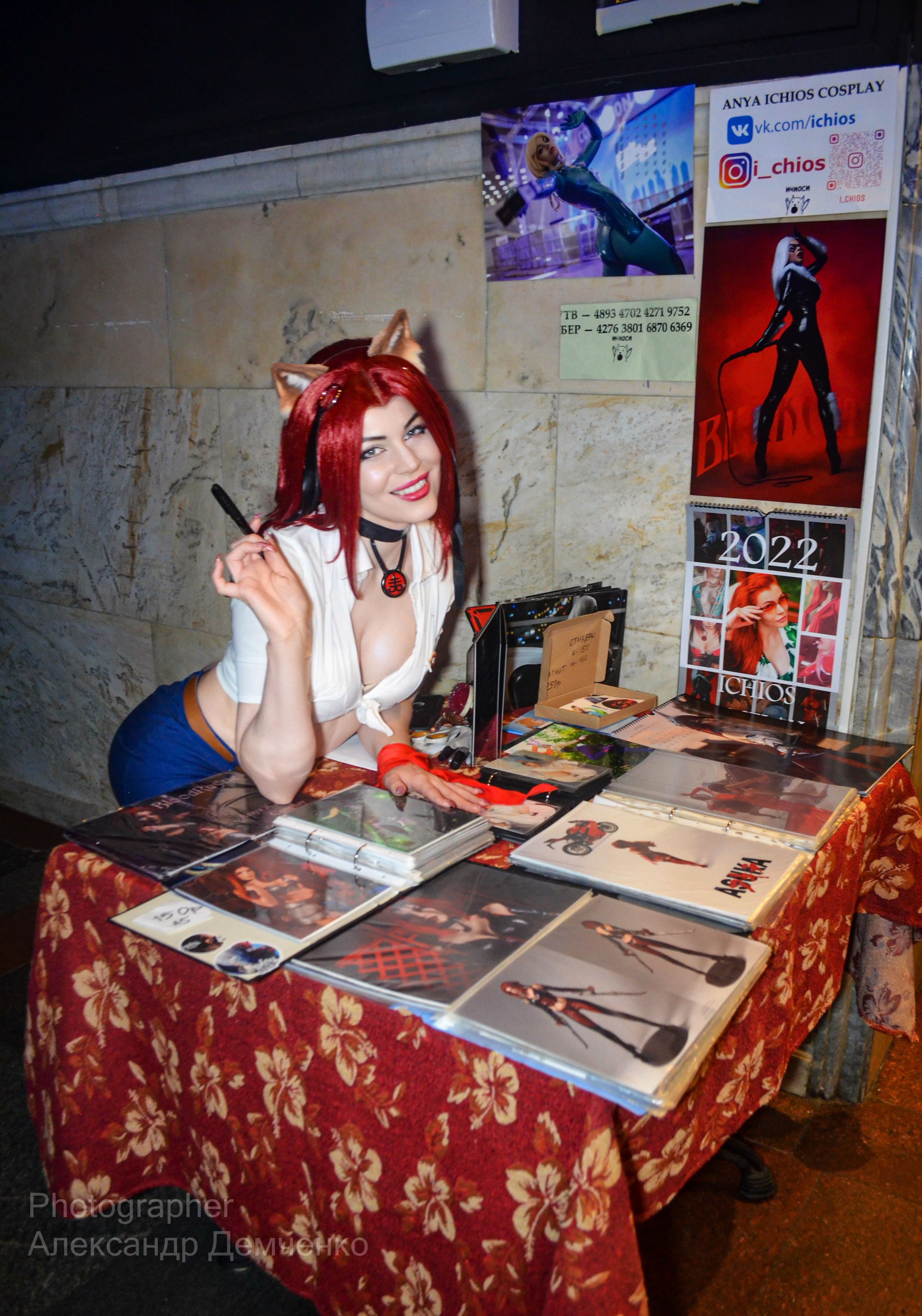 Фотосессия на фестивале косплея Never Party 3.0 в Москва