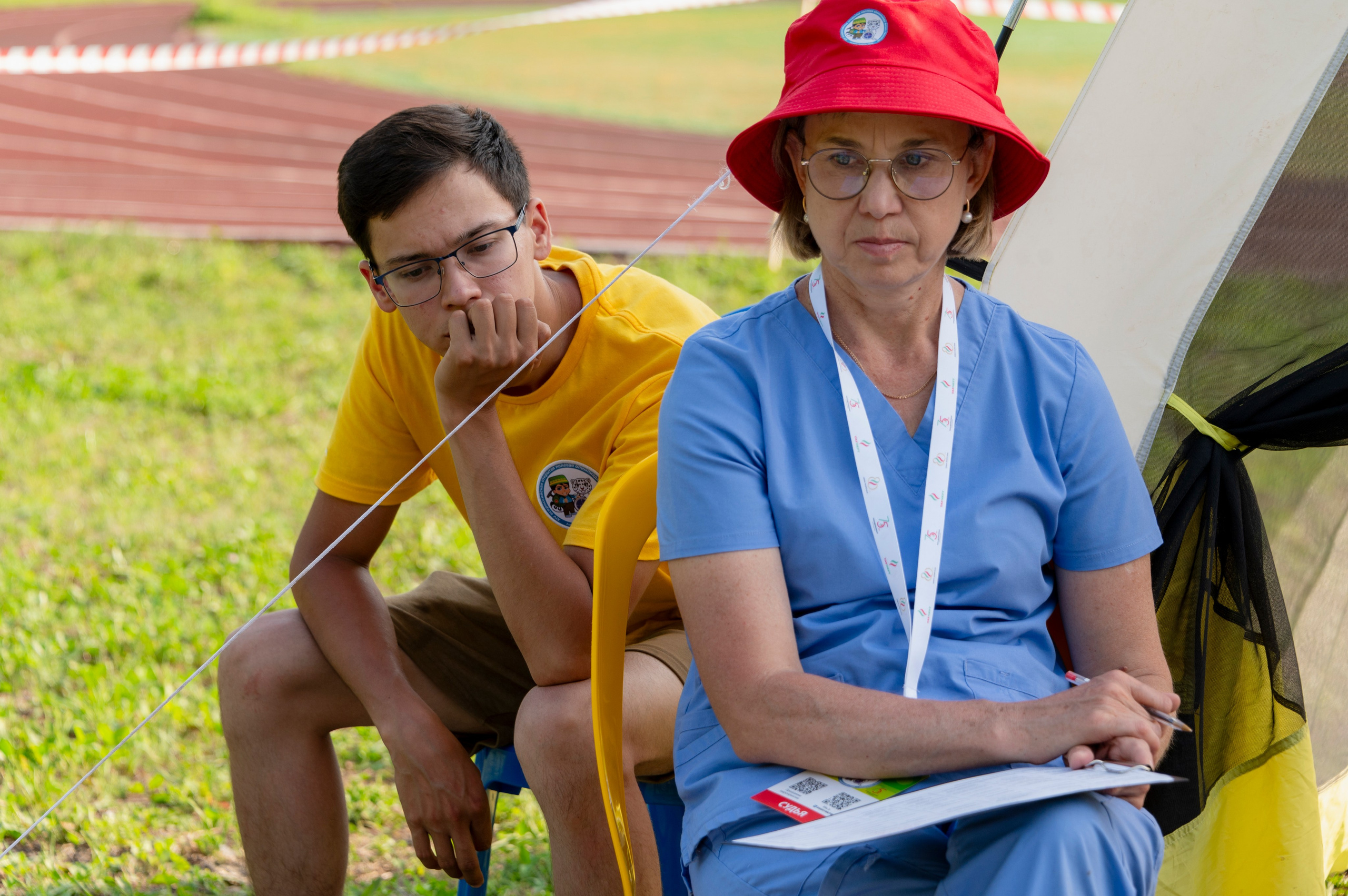 Полевая олимпиада Юных геологов. Фотограф Роман Адлер