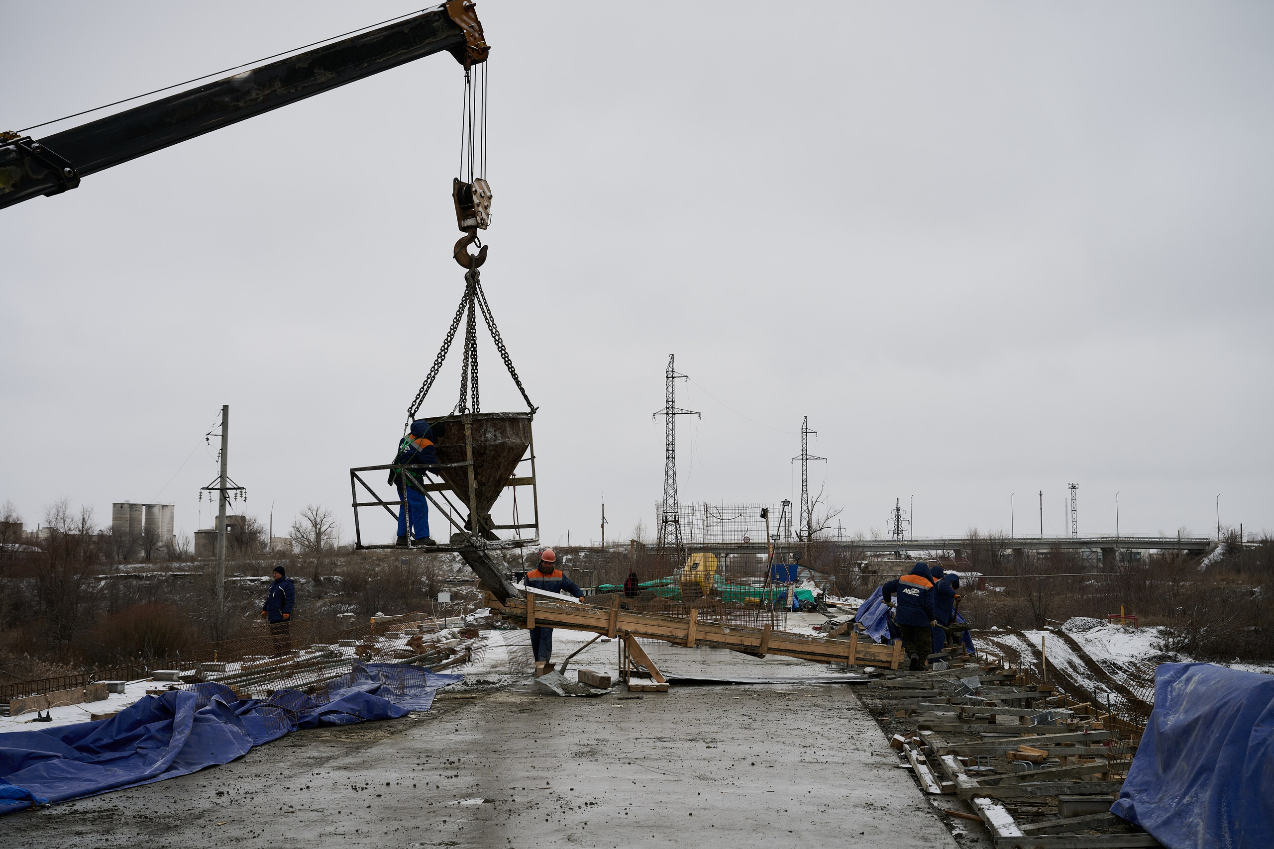 Северодонецк (Луганская область). Декабрь 2024. Фотограф Роман Адлер