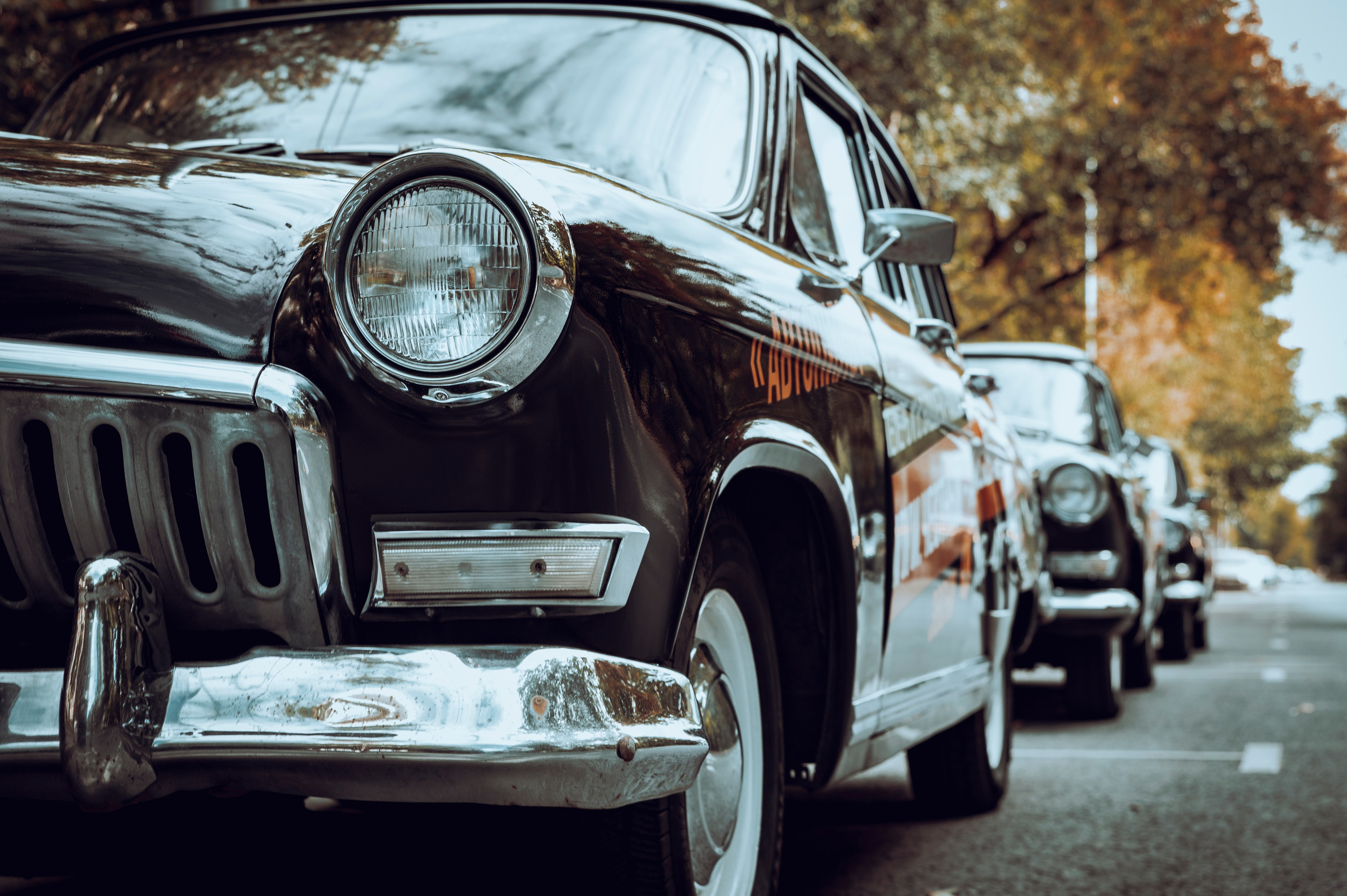 ГАЗ 21 Волга. Фотограф Роман Адлер