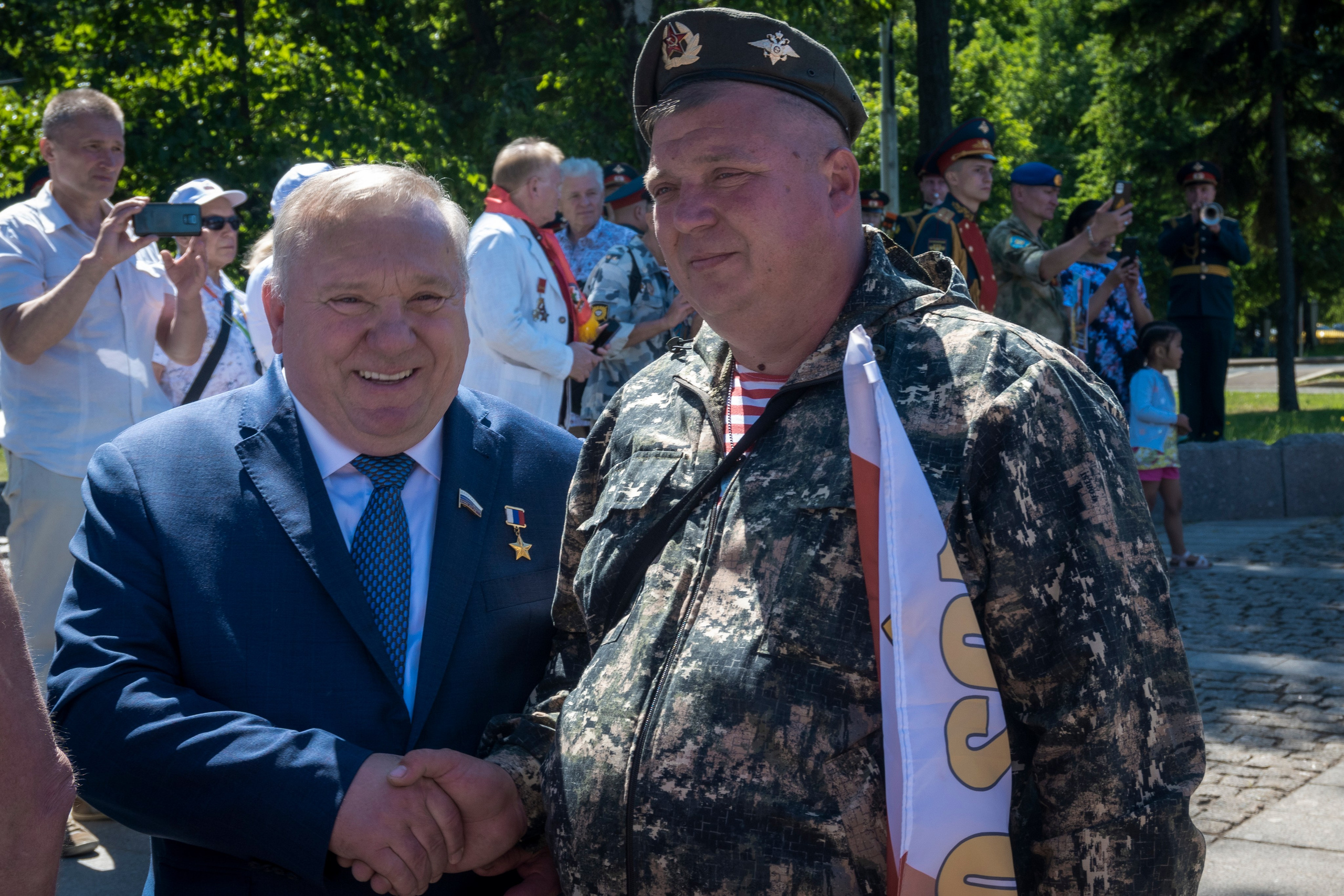 День ветеранов боевых действий 2022. Фотограф Роман Адлер