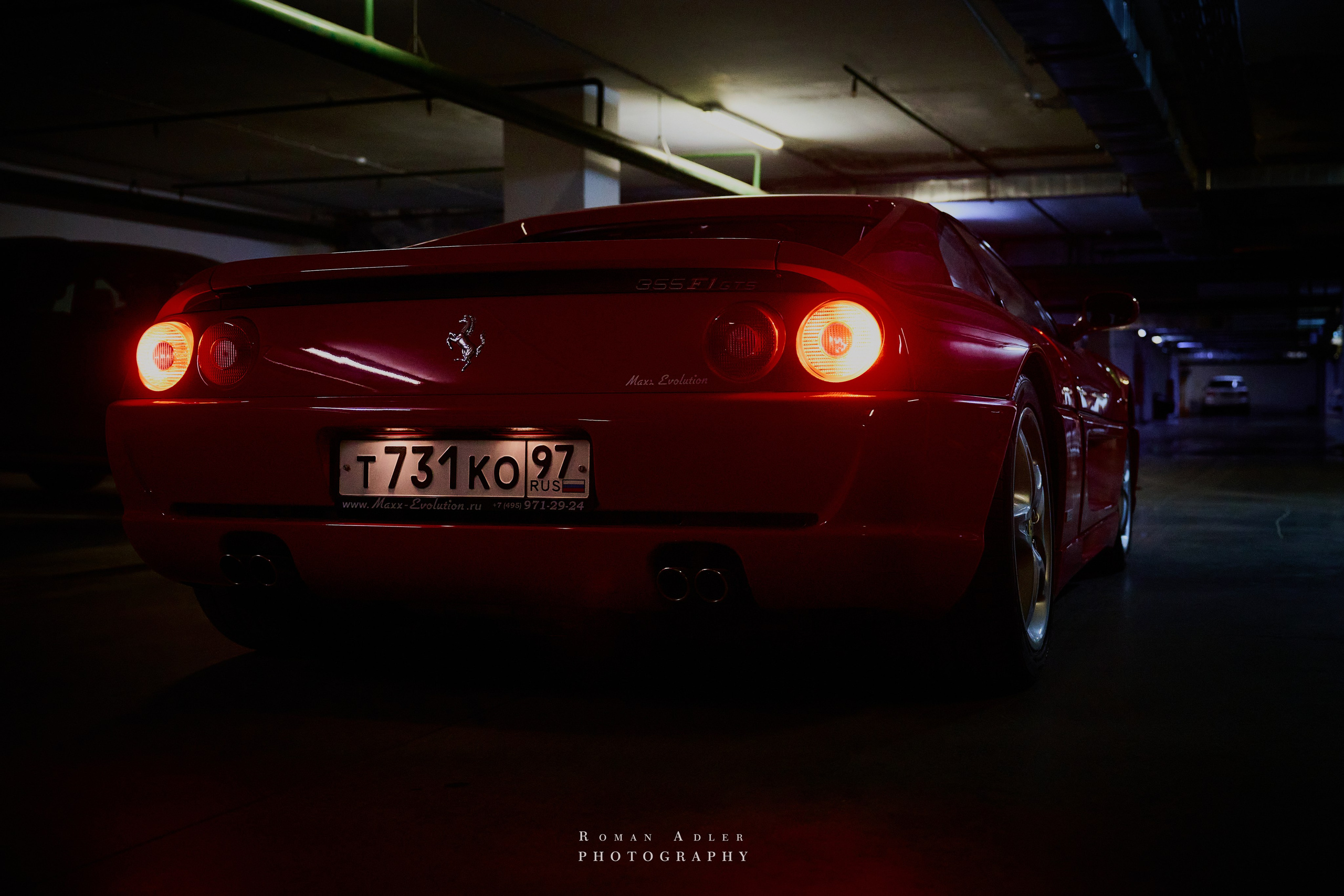 Ferrari 355 GTS. Фотограф Роман Адлер