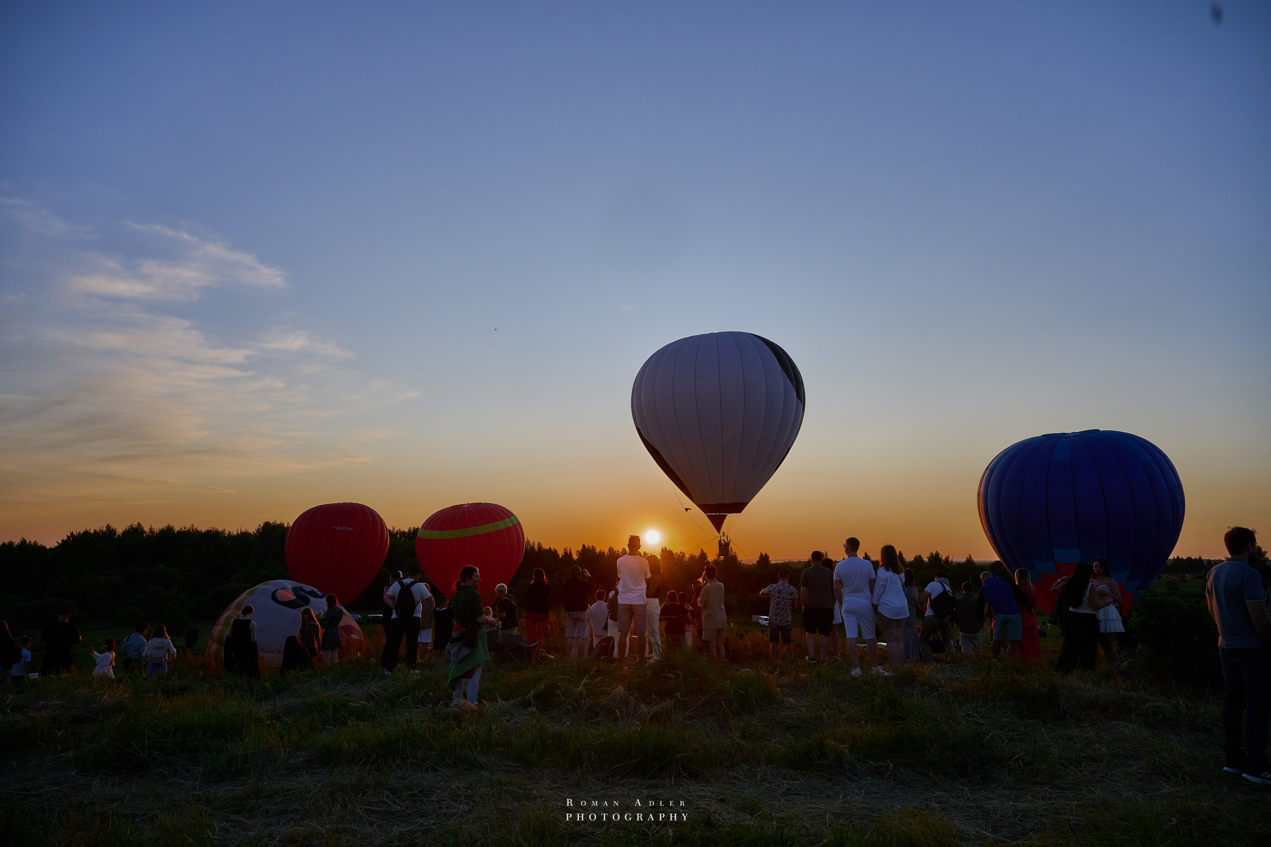 Фестиваль воздухоплавания «Золотое кольцо России». Фотограф Роман Адлер