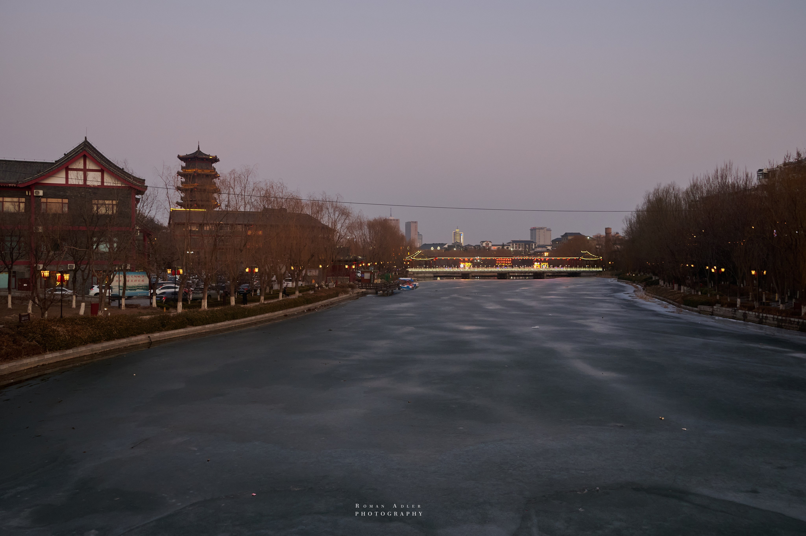 Городской парк Цинчжоу. Фотограф Роман Адлер