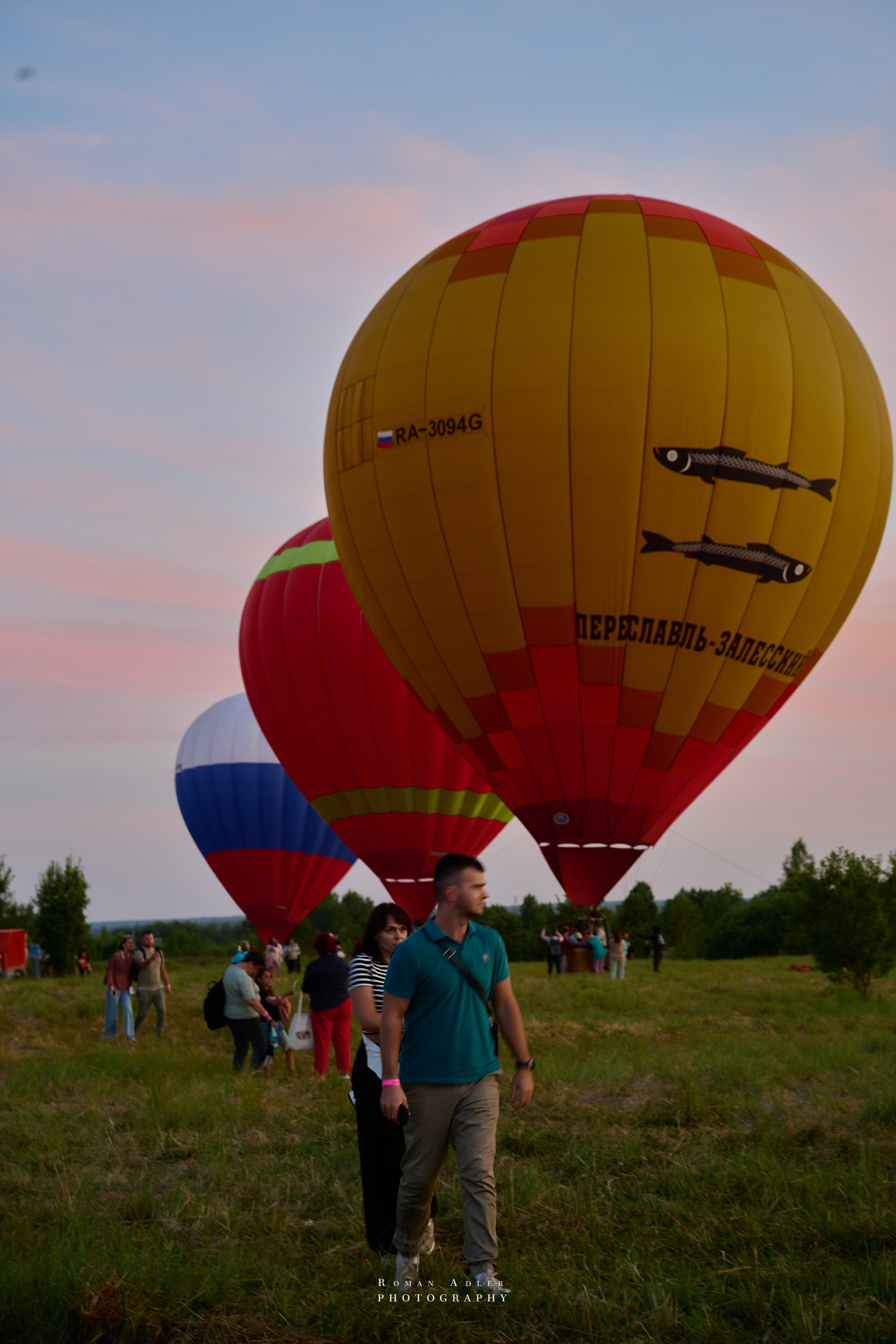 Фестиваль воздухоплавания «Золотое кольцо России». Фотограф Роман Адлер