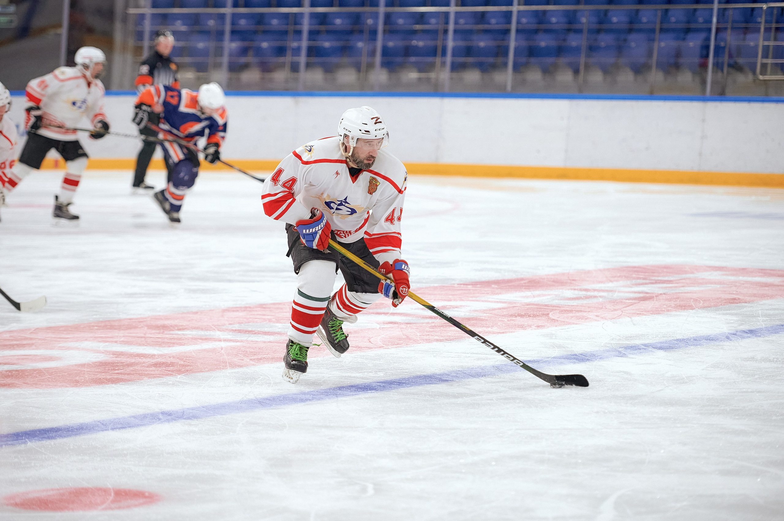 Портфолио репортажной фотосъёмки: Кристалл арена — Хоккей — РусГидро. Фотограф Яковлев Роман — Красноярск