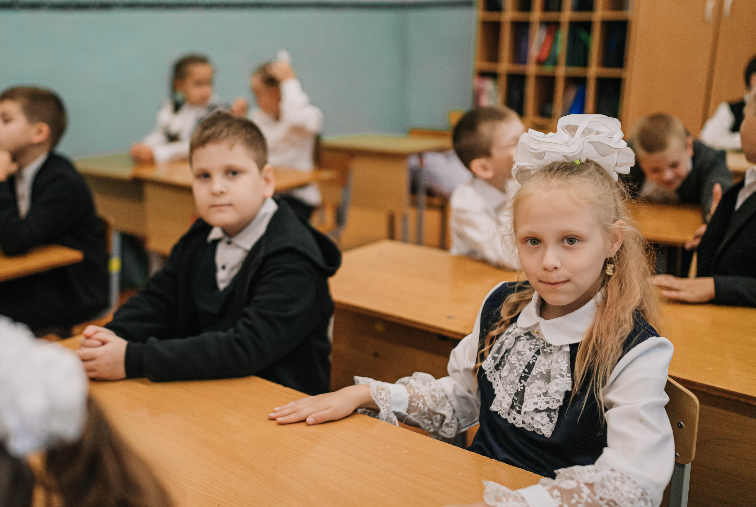 Школьные будни 2 класс. Фотограф Дарья Маташкова