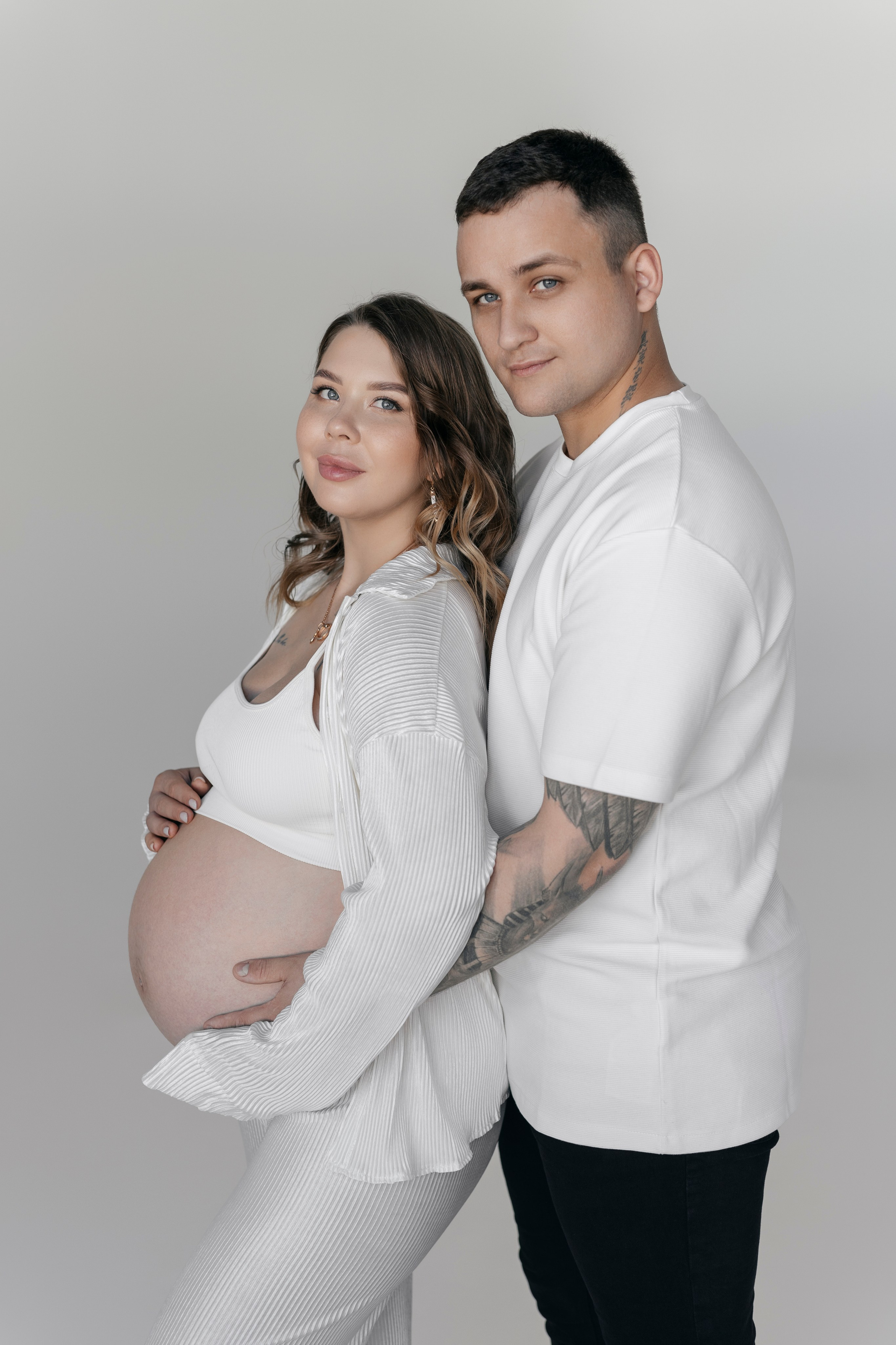 Ксения с мужем. Главная