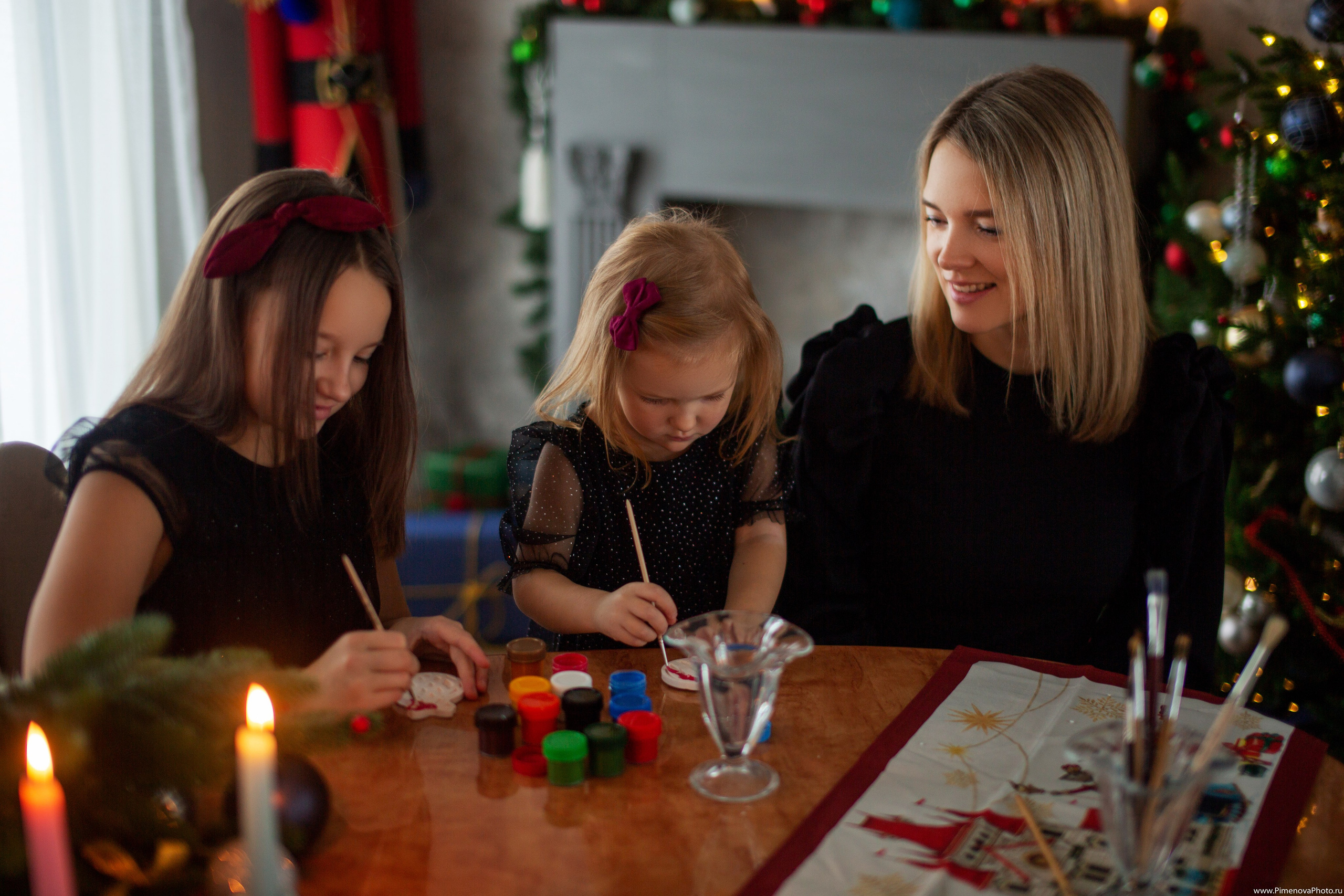 Новогодняя сказка Вари и Маруси, 2024. Семейный и детский фотограф в Петрозаводске