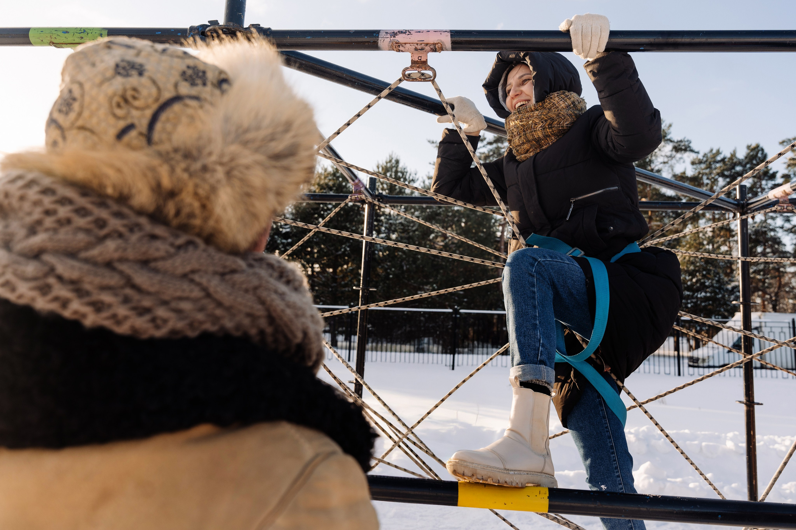 Зимние игры. Свадебный и семейный фотограф Ксения Ржевская (Митрохина)