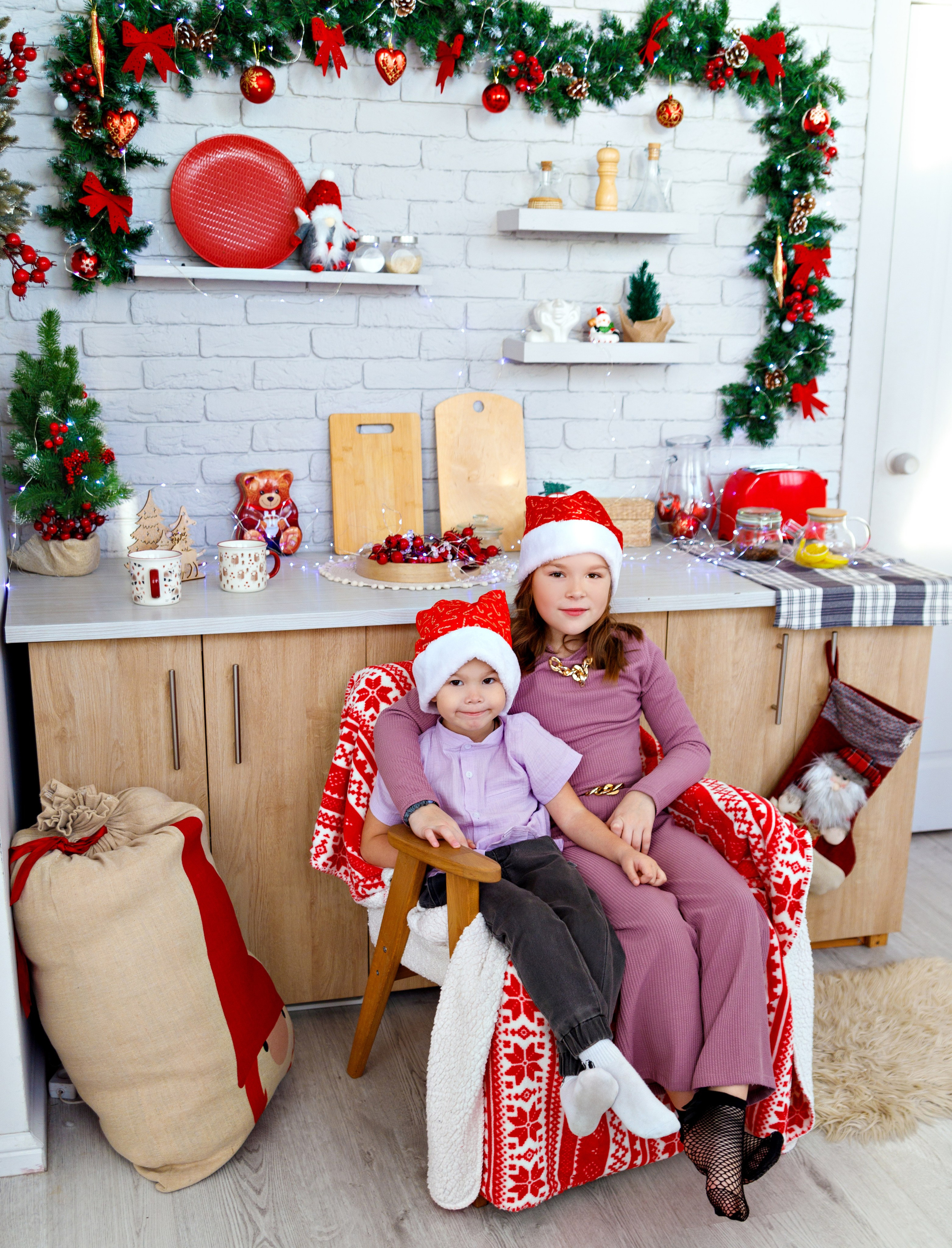 Новогодняя фотосессия. Семейный, свадебный и детский фотограф в Новосибирске Ольга Хидченко