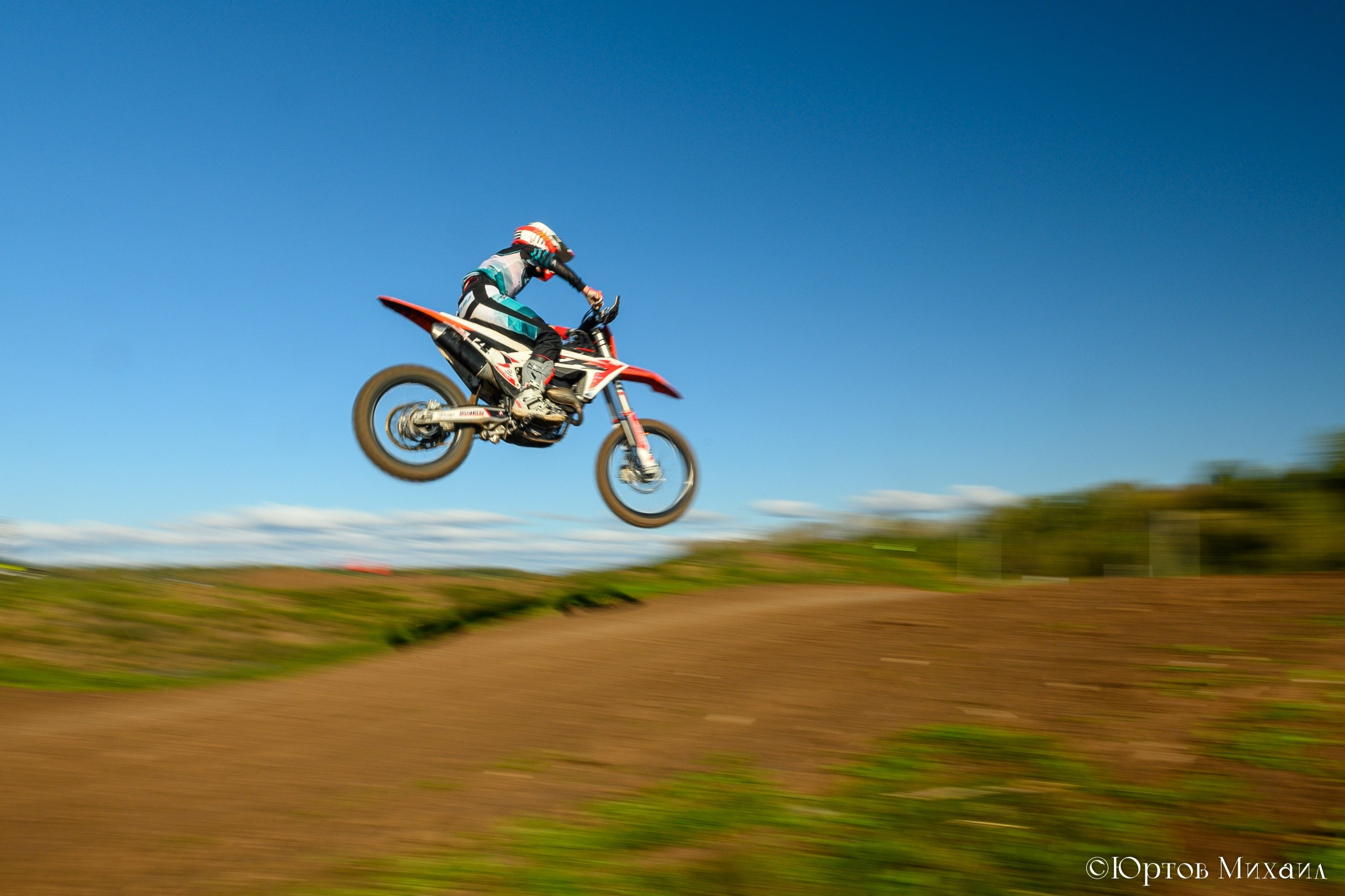 Мотокросс. Спортивный фотограф Михаил Юртов