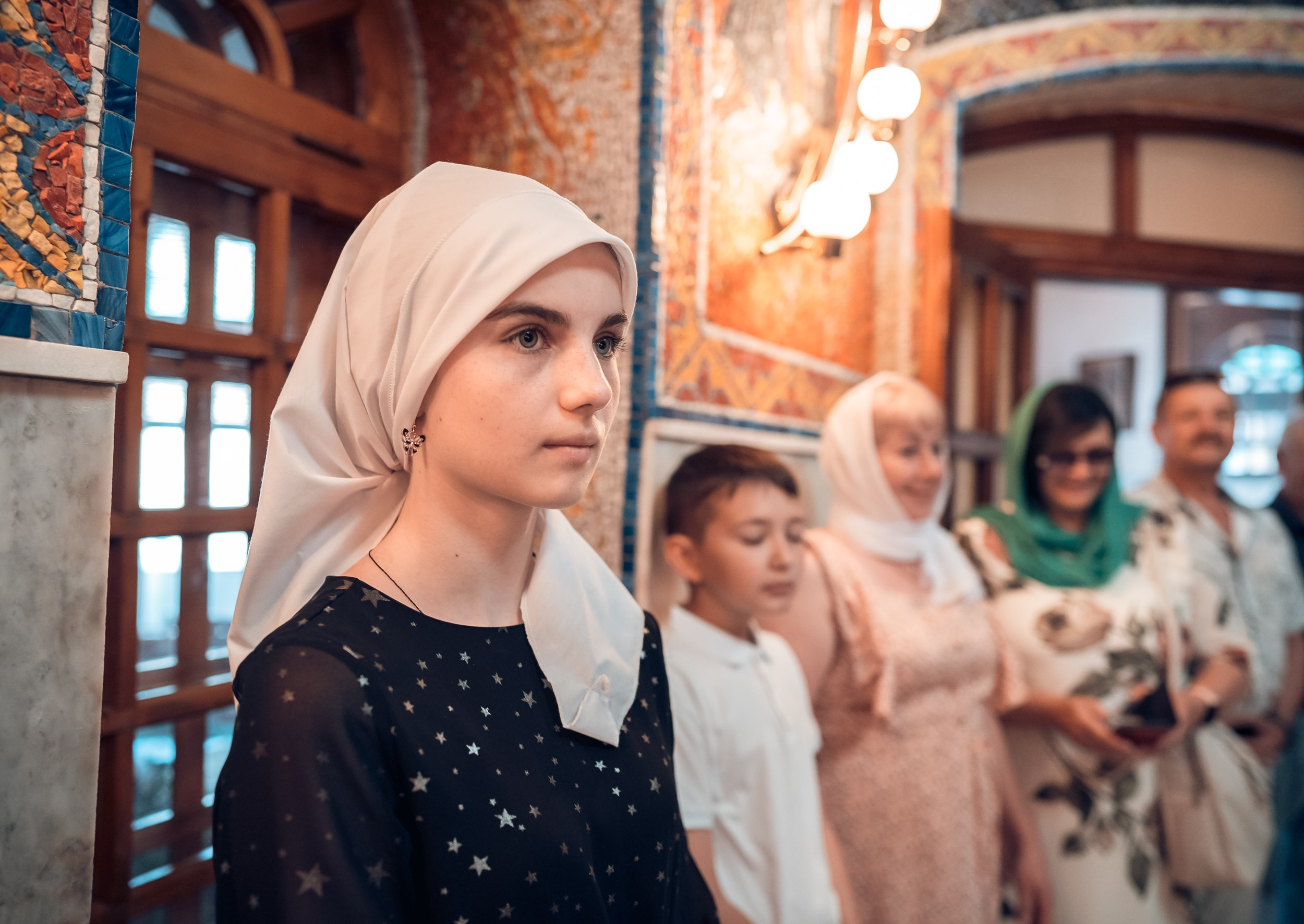 Крещение в Свято-Троицком монастыре Симферополь. Церковный фотограф Севастополь