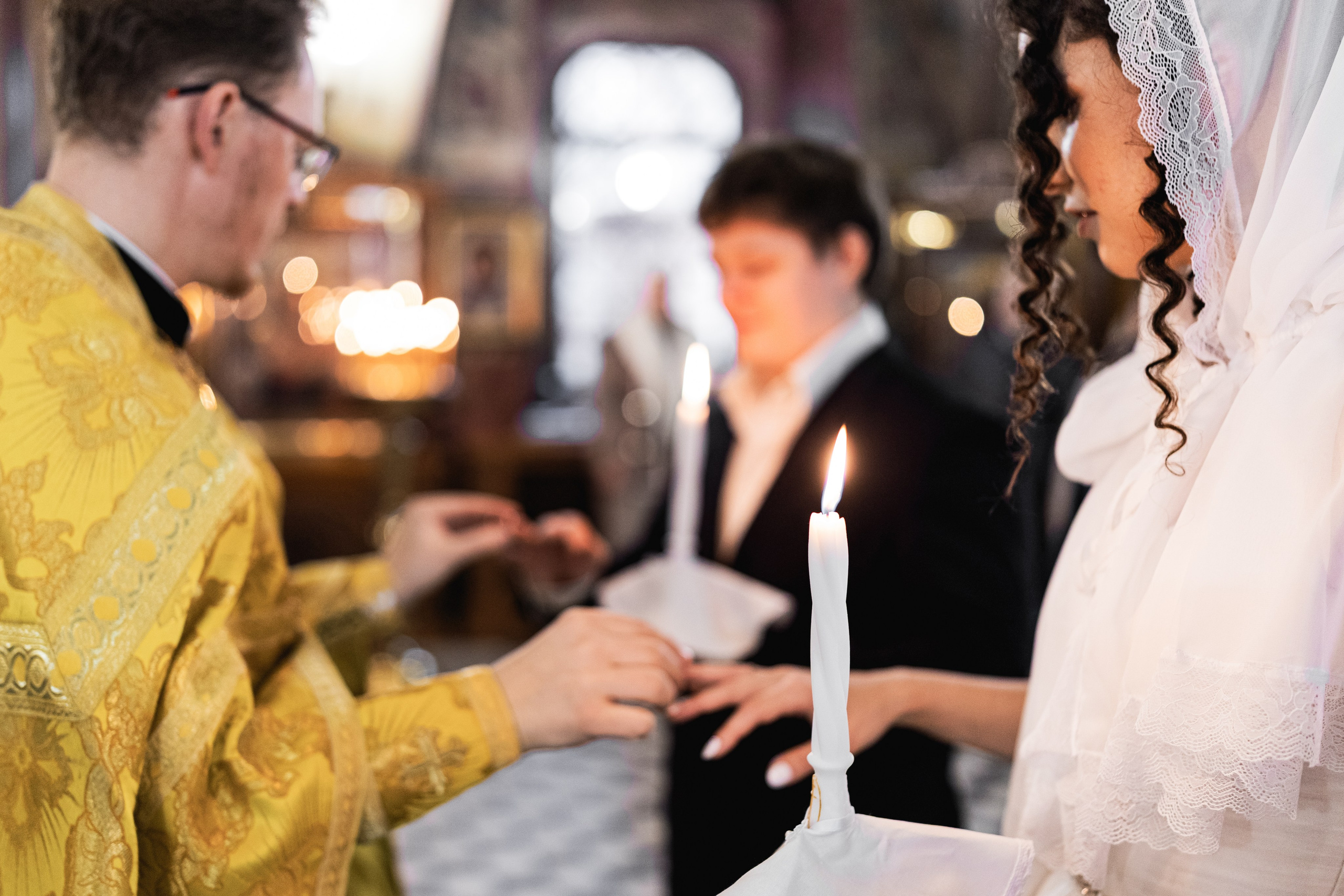 Венчание Михаила и Евы. Уникальный фотограф на крещение и венчание. Москва