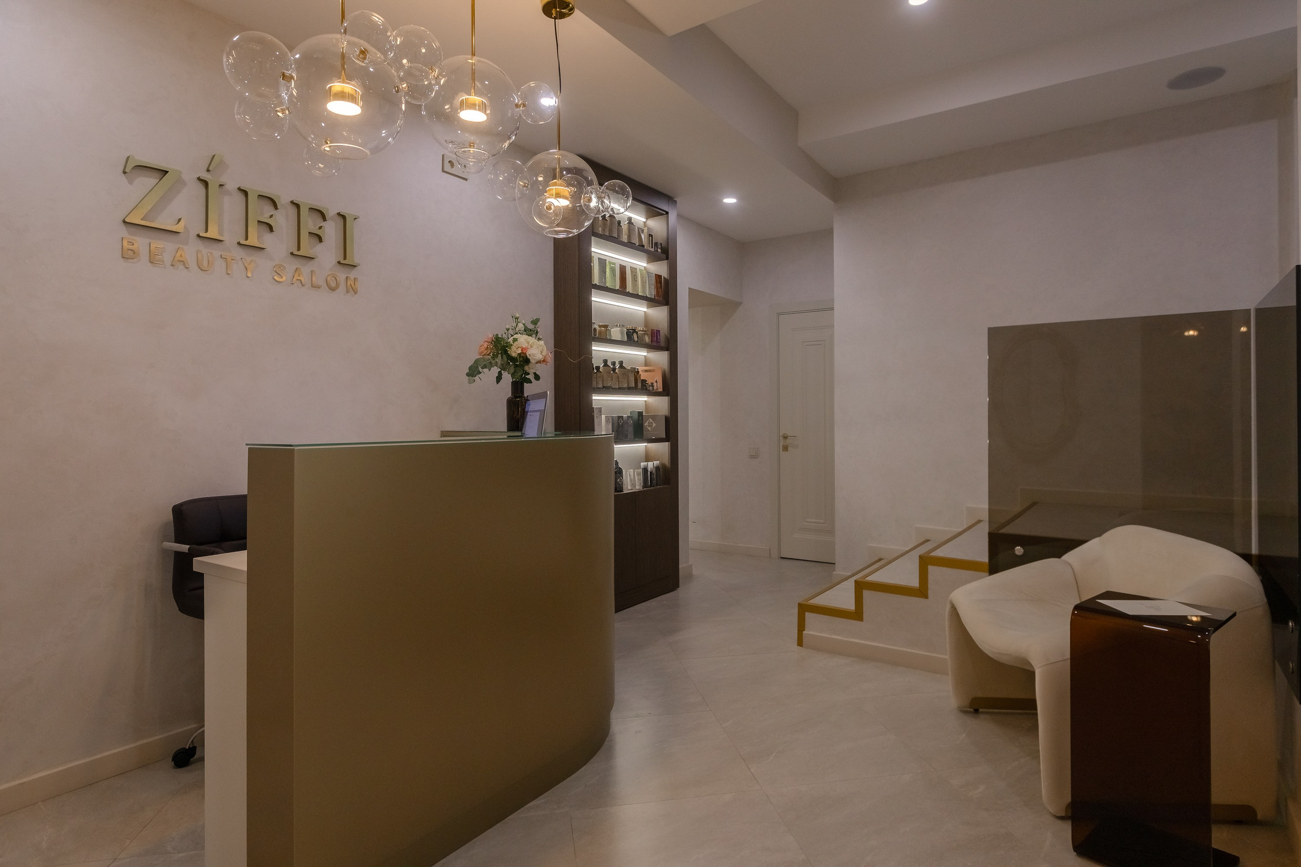 Интерьерная съемка салона красоты. Интерьерный фотограф в Москве Роман Потапов