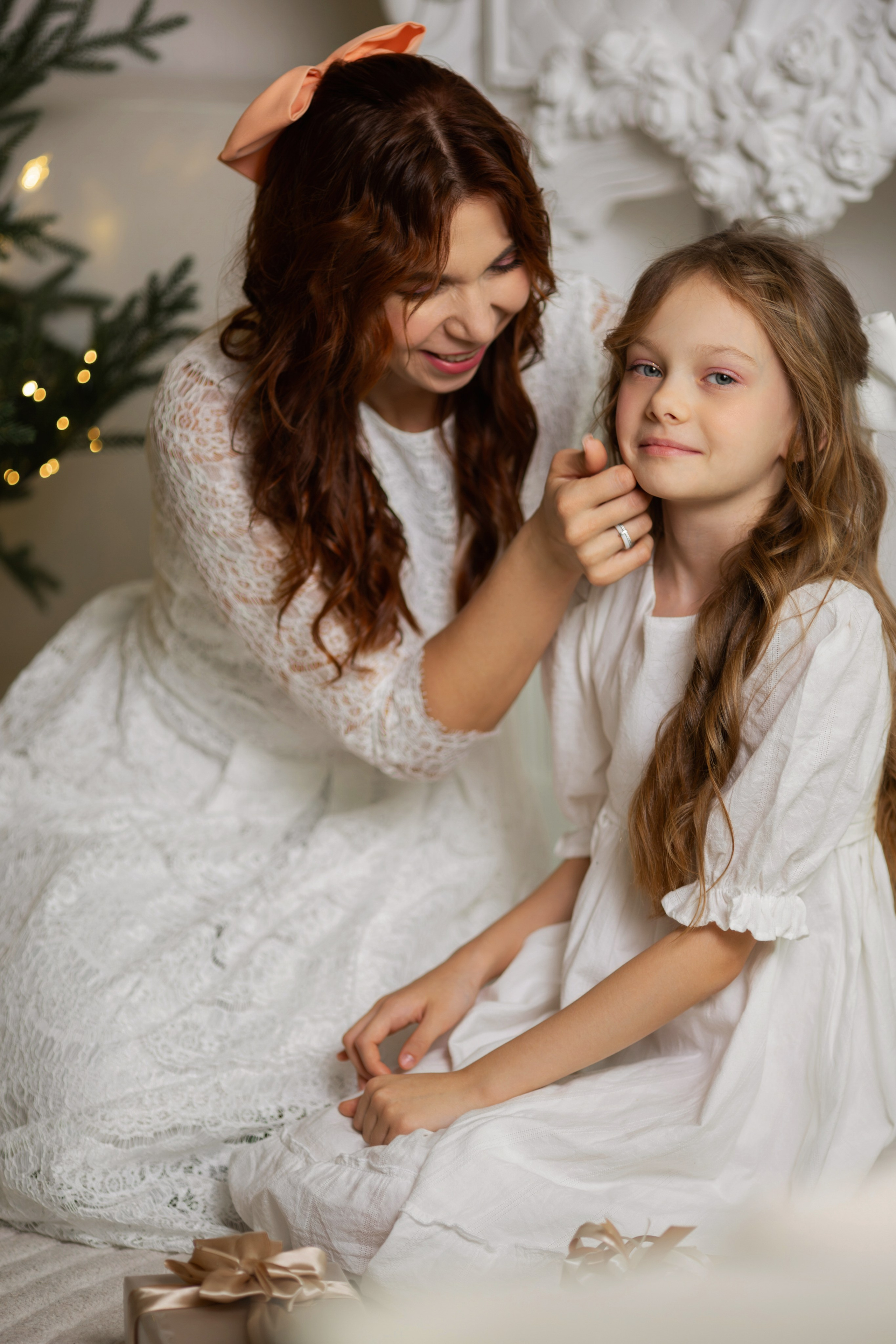 Новогодняя Фотосессия в студии В Москве. Семейный и женский фотограф в Москве Надежда Воробьева