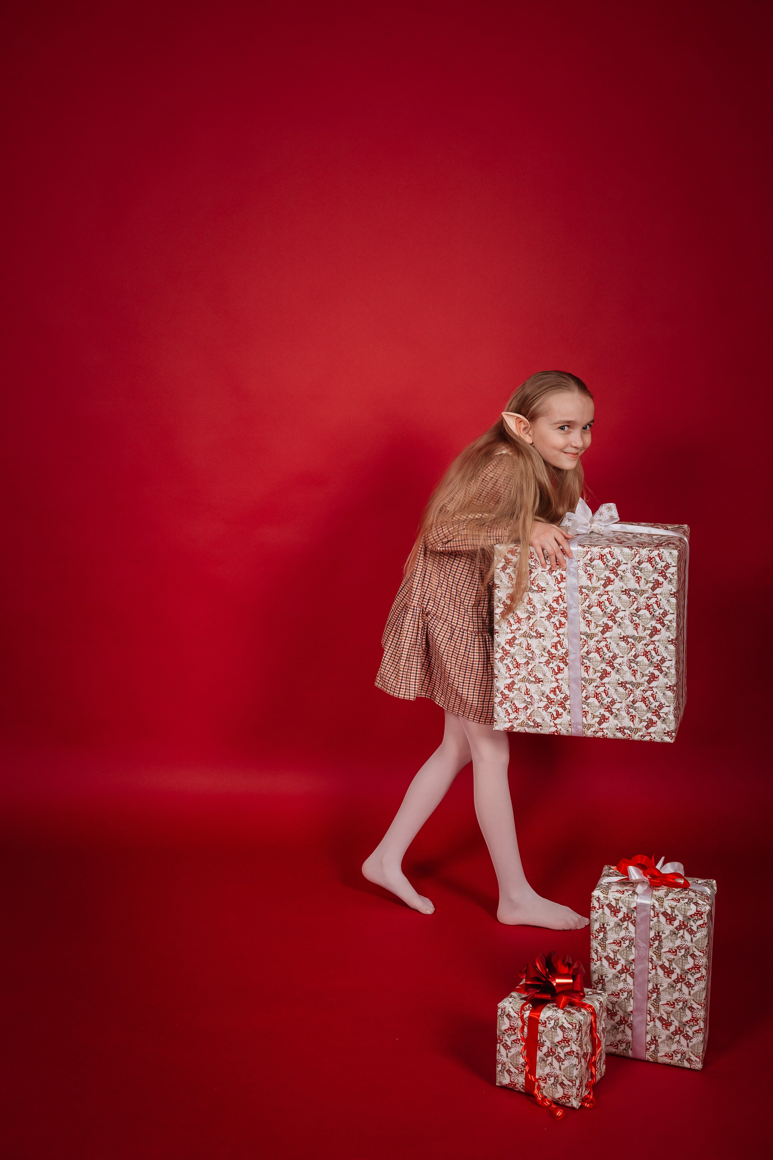 Новогодняя фотосессия. Фотостудия автопортрета DOUBLE-YOU в Сургуте