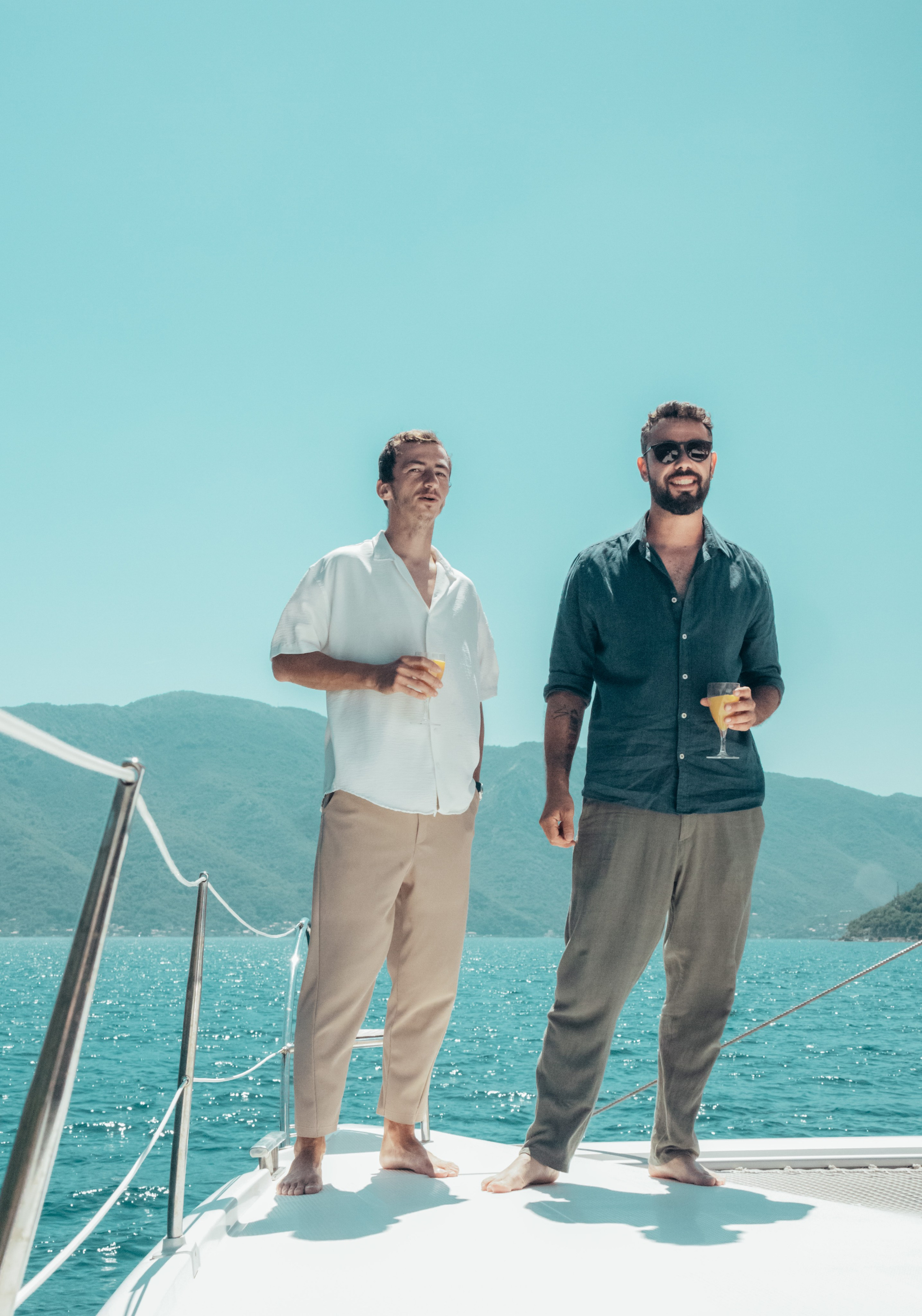 Photoshoot for men in Montenegro. Portrait photographer in Tivat Montenegro Katerina Kirsanova