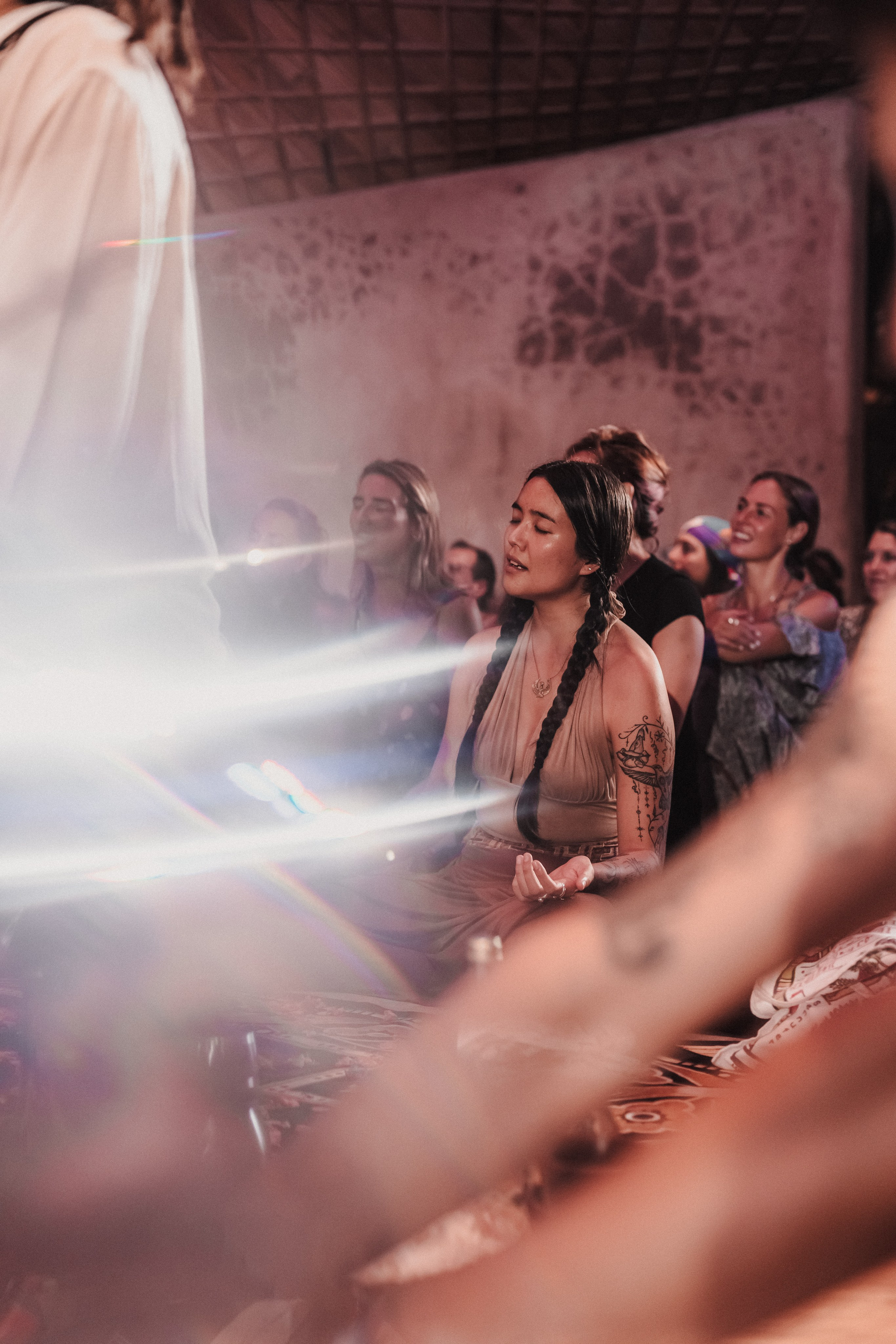 Hanuman Project kirtan at Alchemy march. Mariam Bagdasaryan
