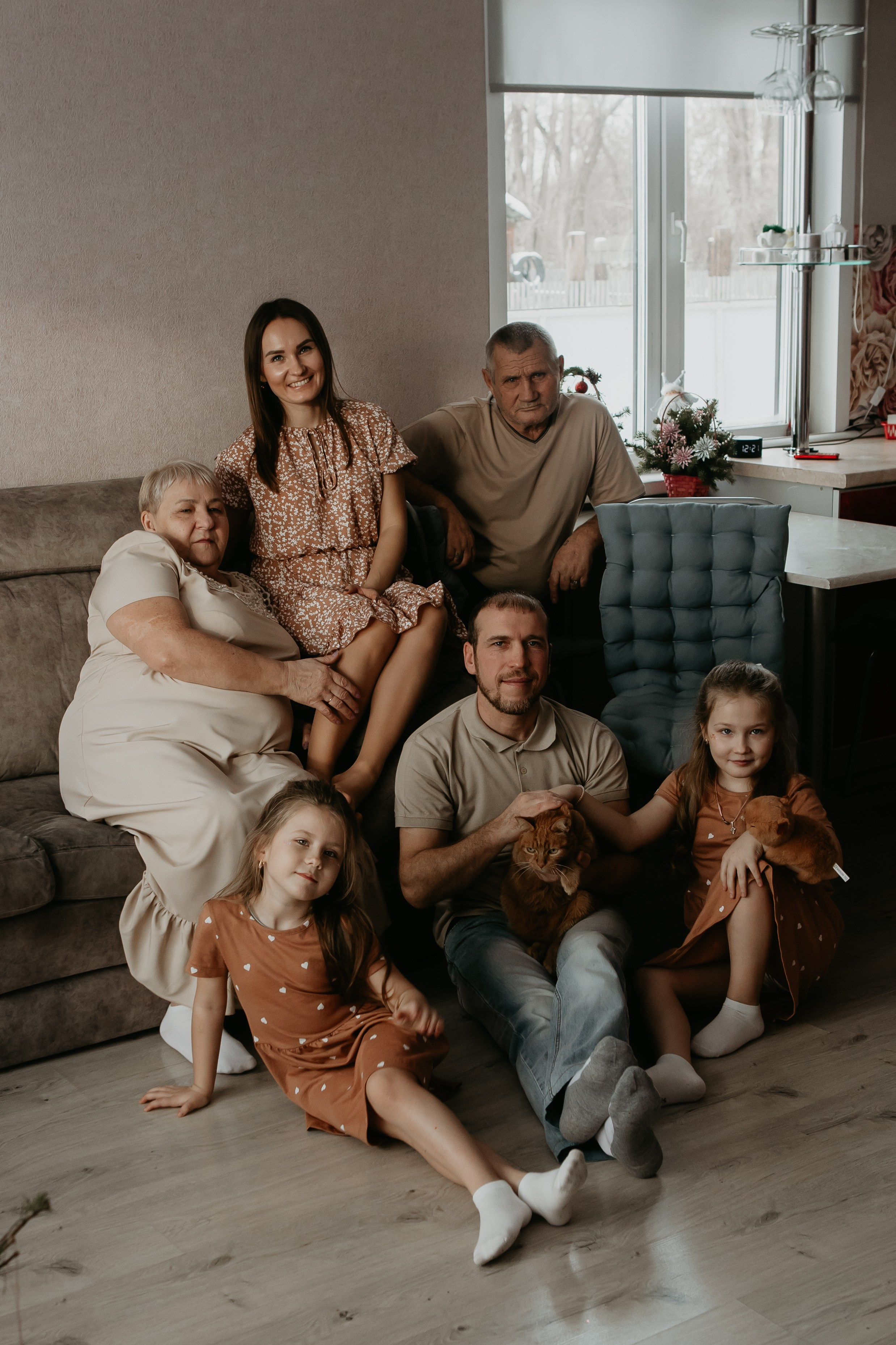 Семья Дарьи. Домашняя съемка. Свадебный, семейный фотограф. Выпускные альбомы в Коченёво / Новосибирск. Наталья Байкуш