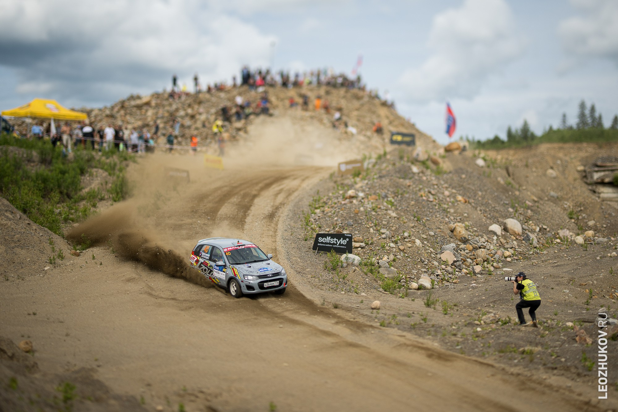 White nights rally 2025. Sports photographer Leonid Zhukov