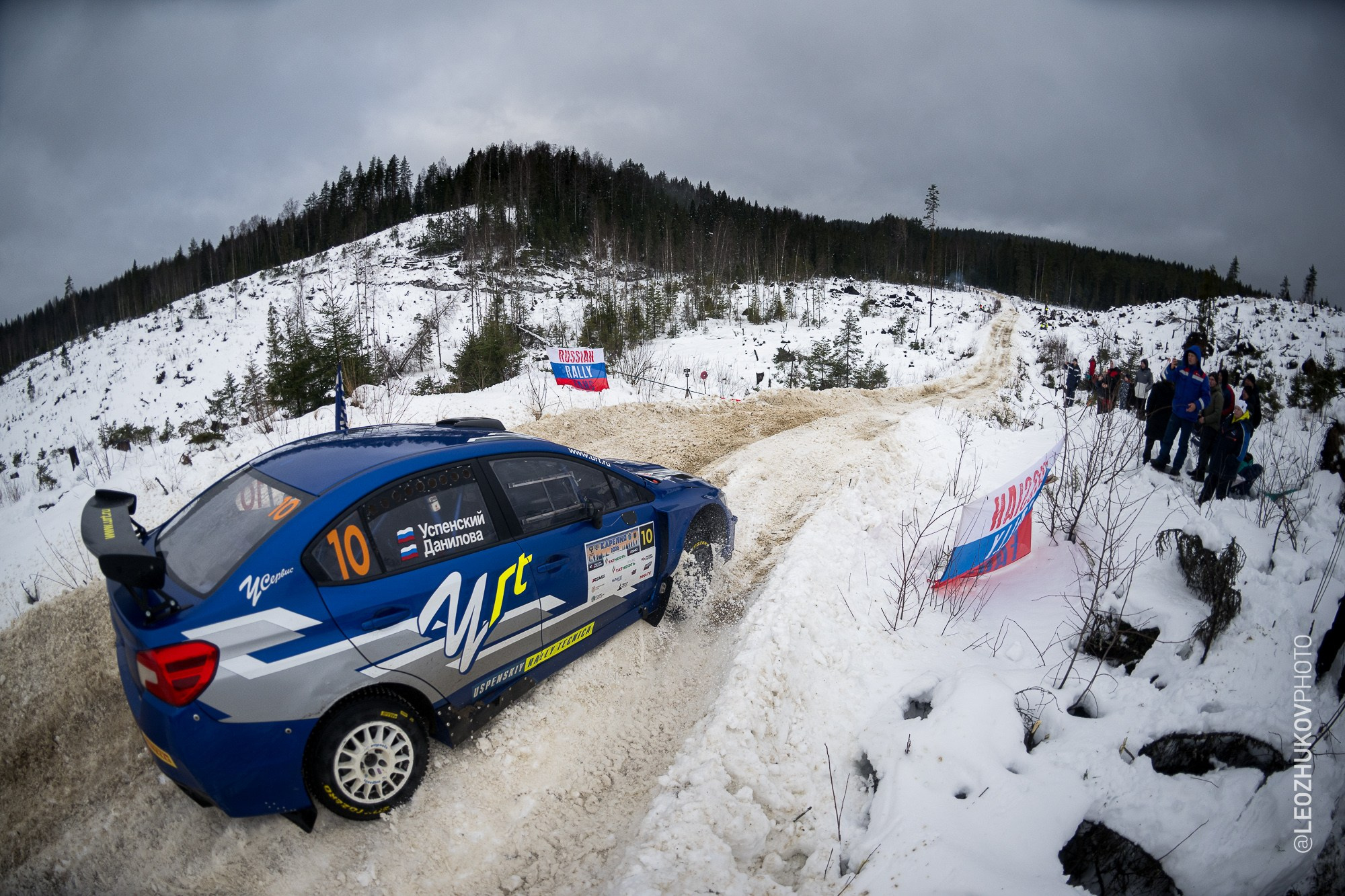 Rally Karelia 2026. Sports photographer Leonid Zhukov