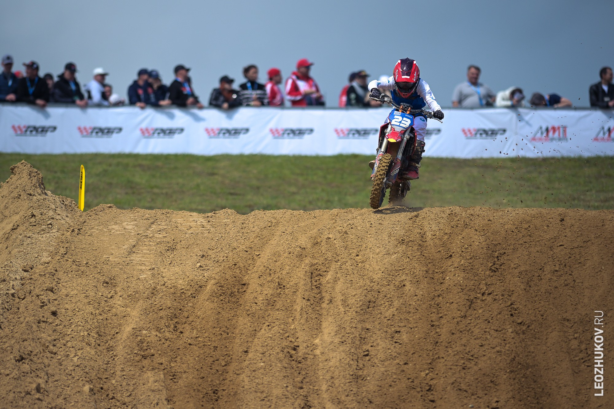 1 round of ММТ RGP russian motocross championships. Sports photographer Leonid Zhukov