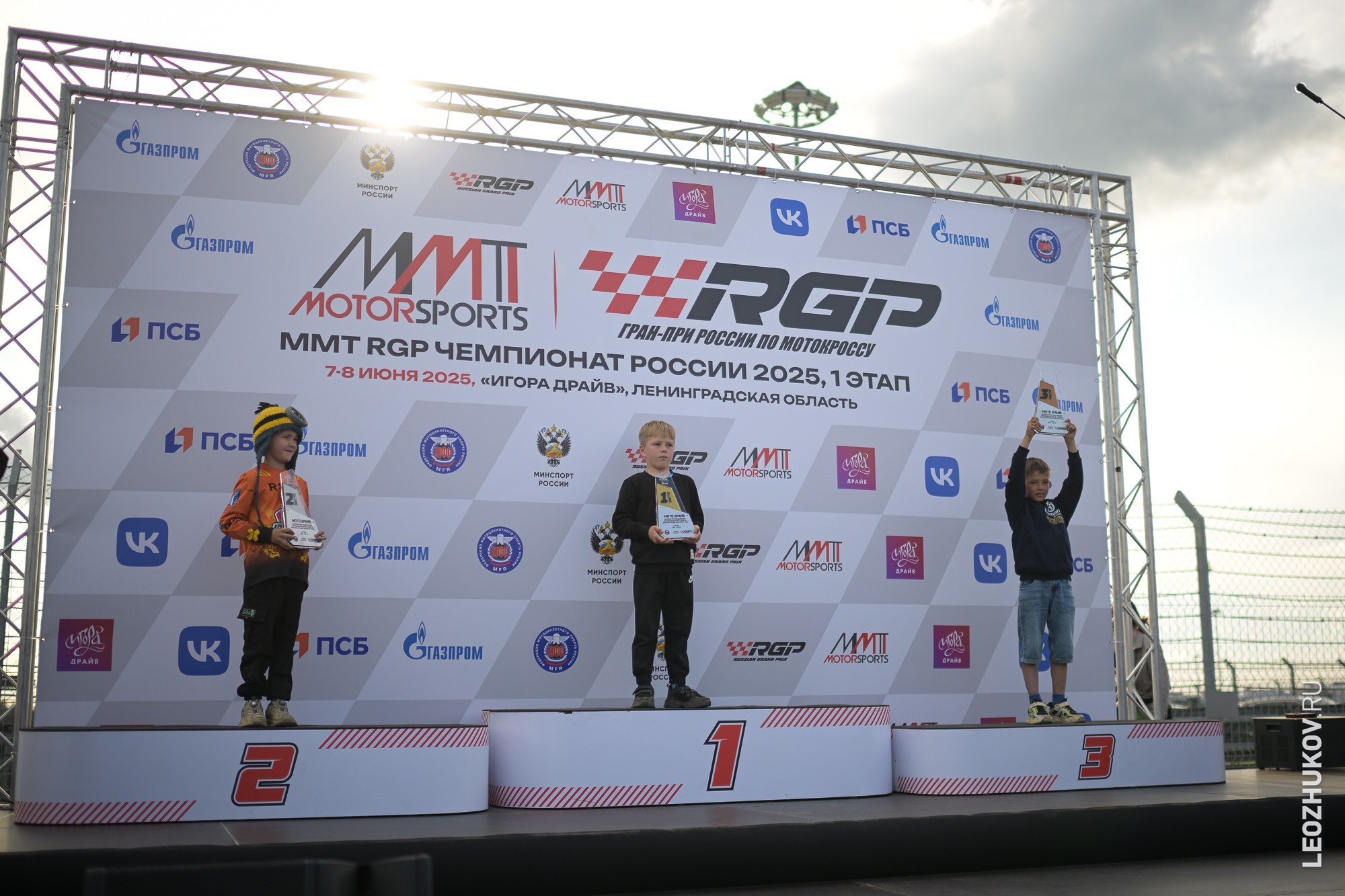 1 round of ММТ RGP russian motocross championships. Sports photographer Leonid Zhukov