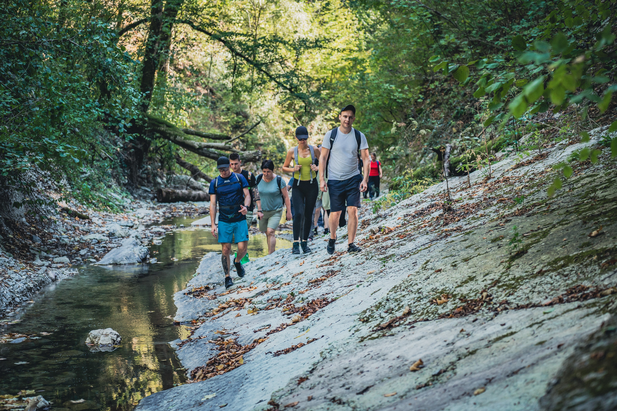 Поход на Полковничьи водопады АСК 26.09.23. Репортажный фотограф в Краснодаре Рындин Дмитрий