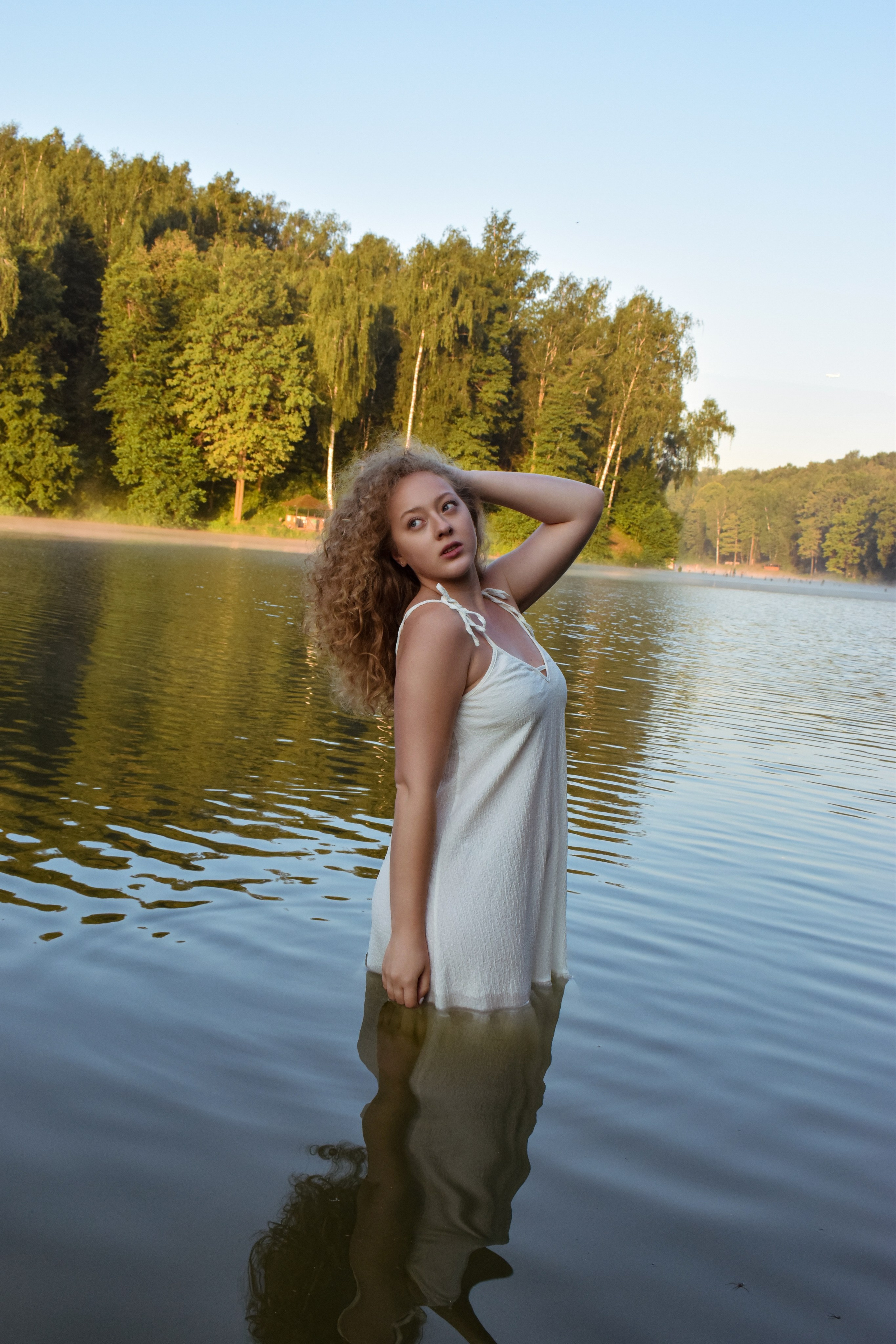 Утро на озере. Фотограф Москва