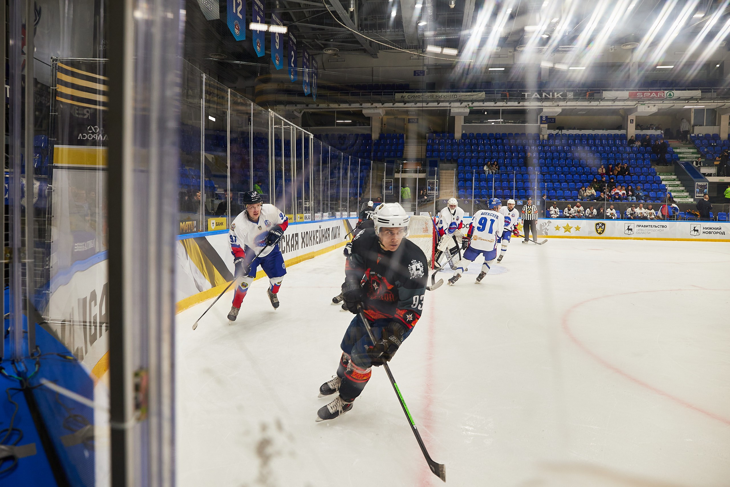 Репортаж. Офицерская хоккейная лига 2025 год. Спортивный фотограф Некрасов Денис