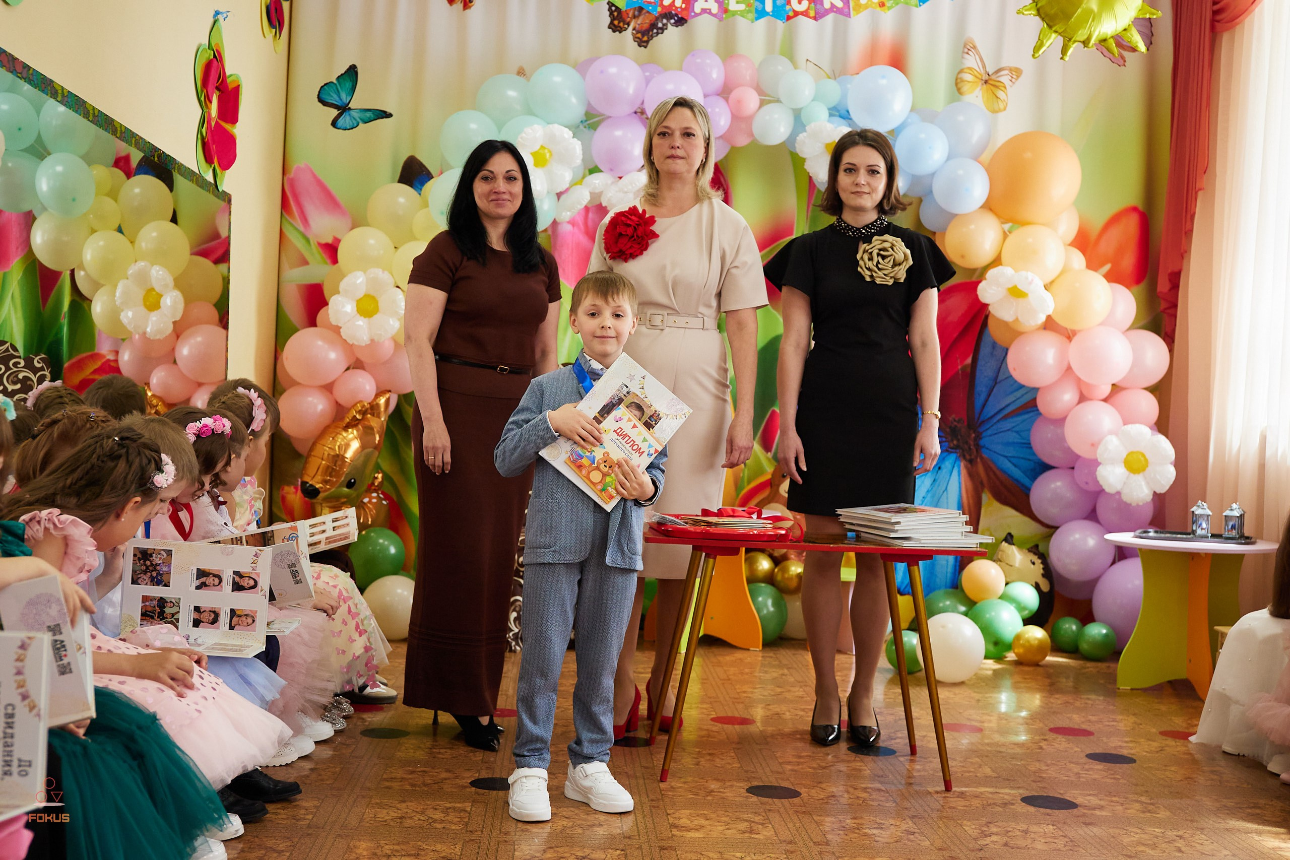 Выпускной детский сад. Спортивный фотограф Некрасов Денис