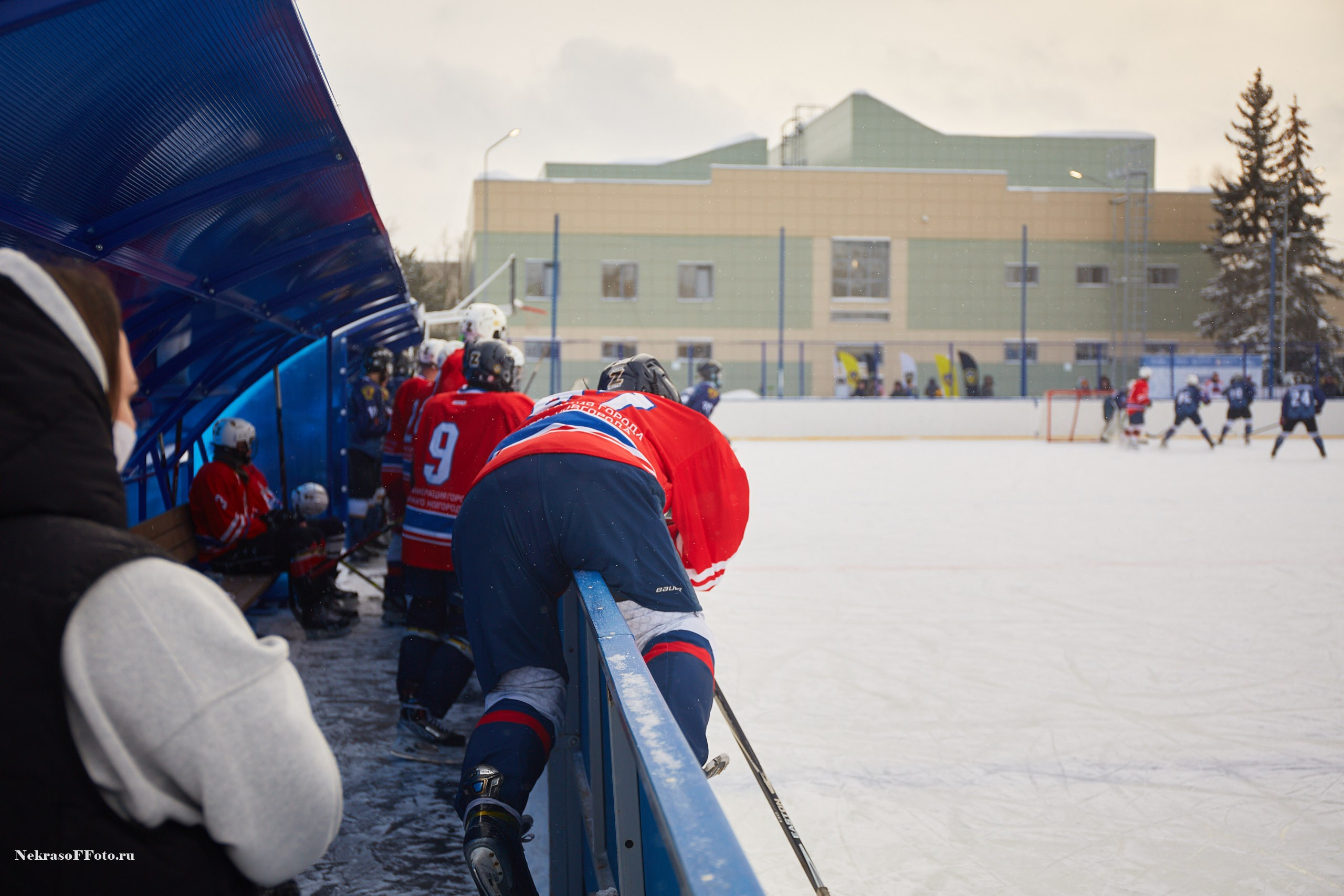 Турнир по хоккею «Русская классика» в рамках Офицерской хоккейной лиги. Спортивный фотограф Некрасов Денис
