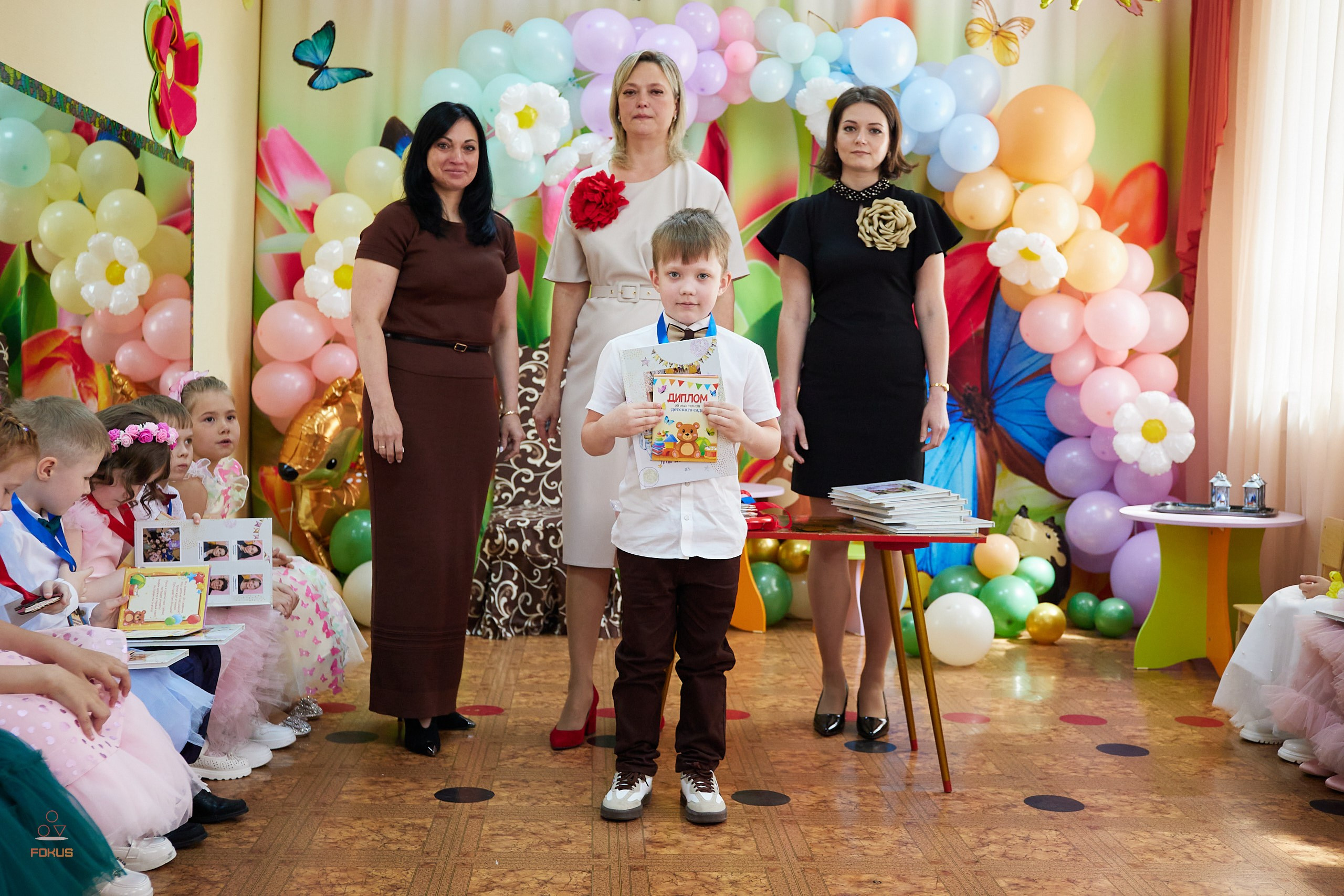 Выпускной детский сад. Спортивный фотограф Некрасов Денис