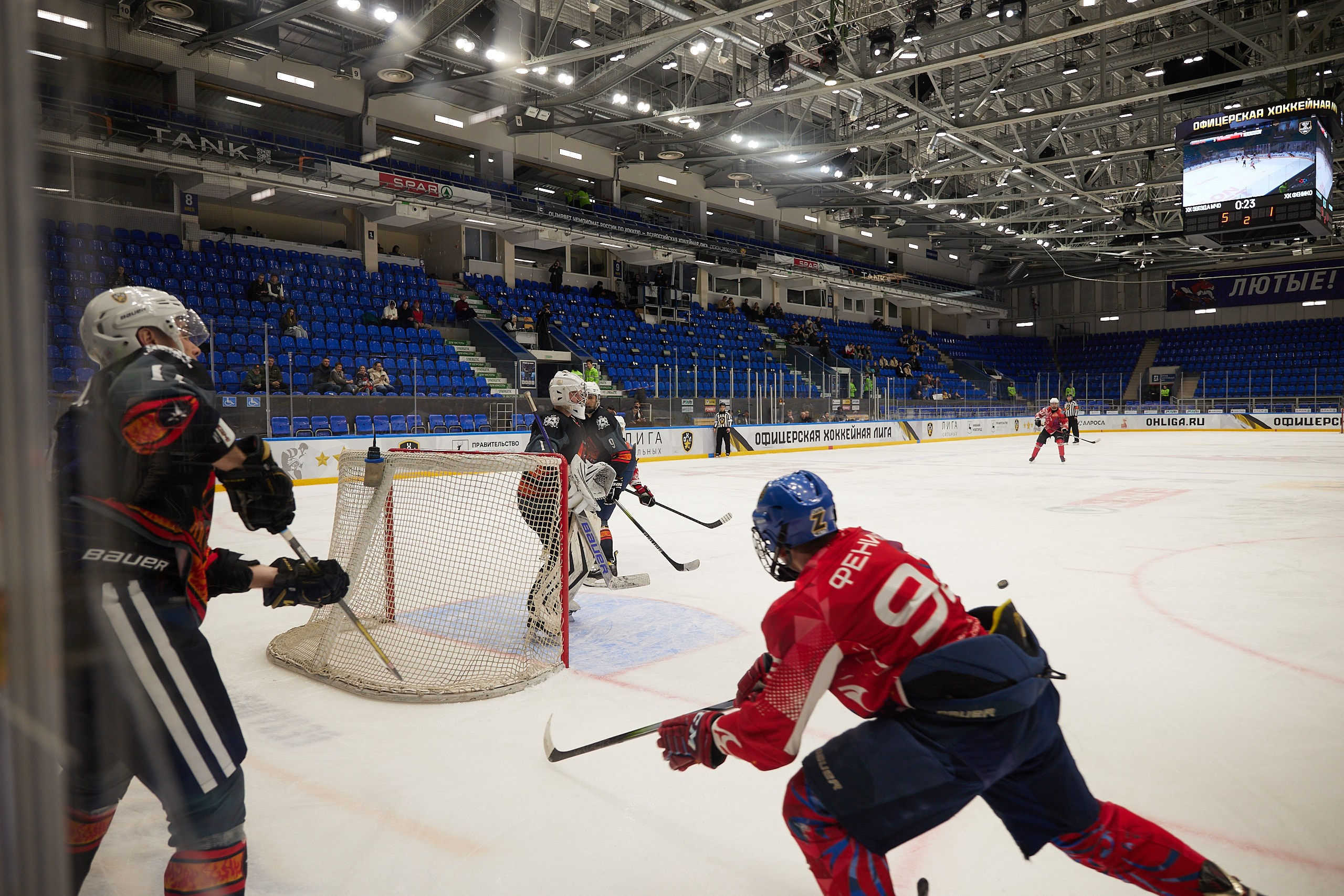 Репортаж. Офицерская хоккейная лига 2025 год. Спортивный фотограф Некрасов Денис
