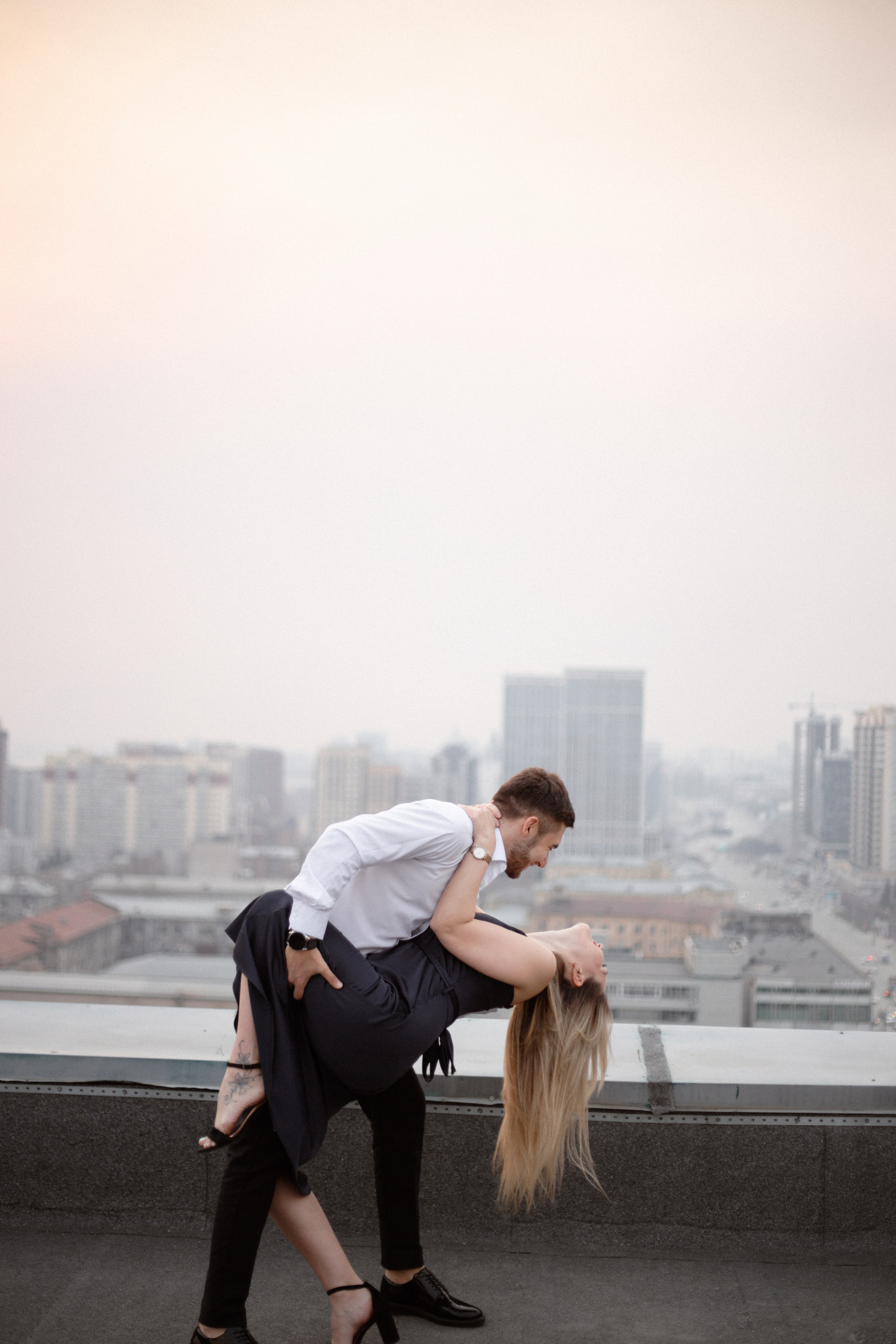 Любовь на крыше. Свадебный и портретный фотограф в Новосибирске Любовь Исакова