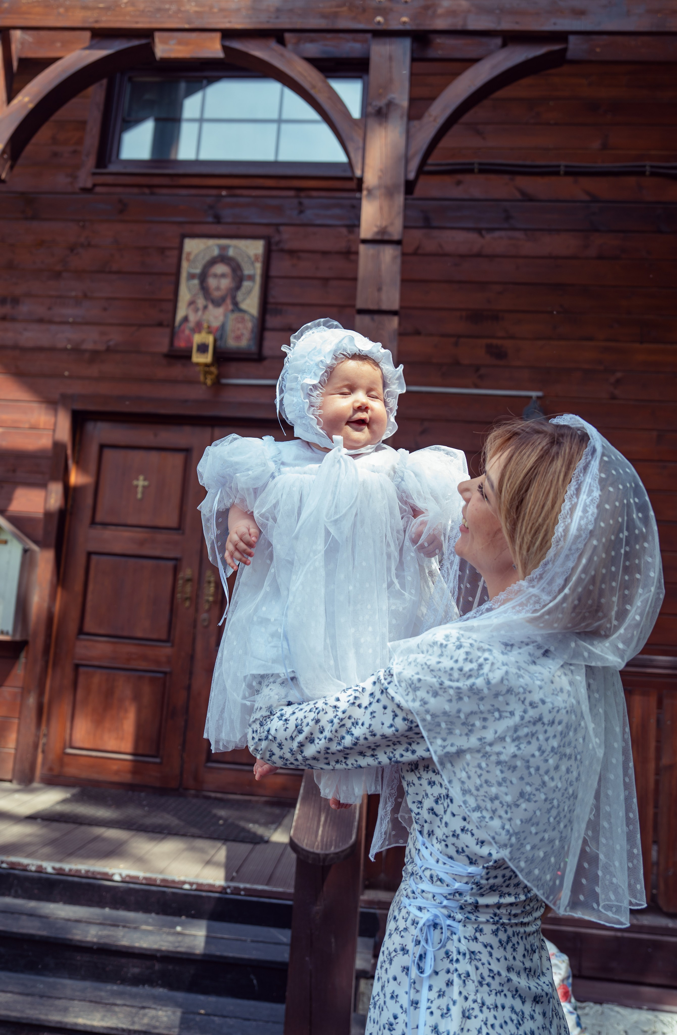 Таинство Крещения Евгении. Крамер Юлиана детский и семейный фотограф