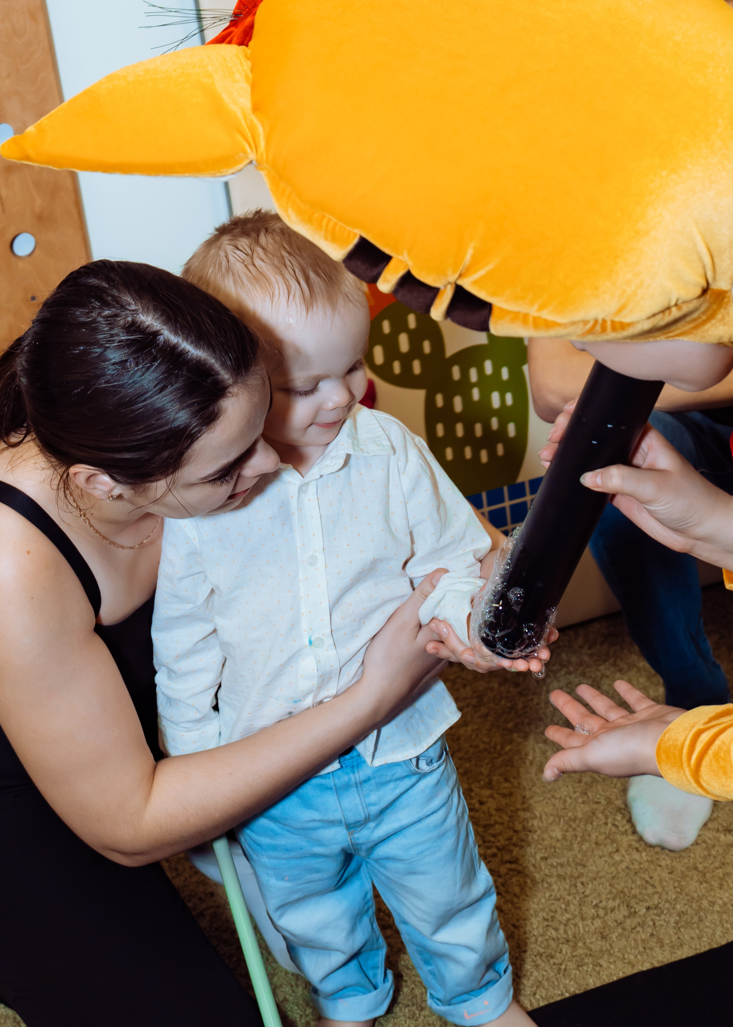 Карамелька в гостях у Романа. Крамер Юлиана детский и семейный фотограф