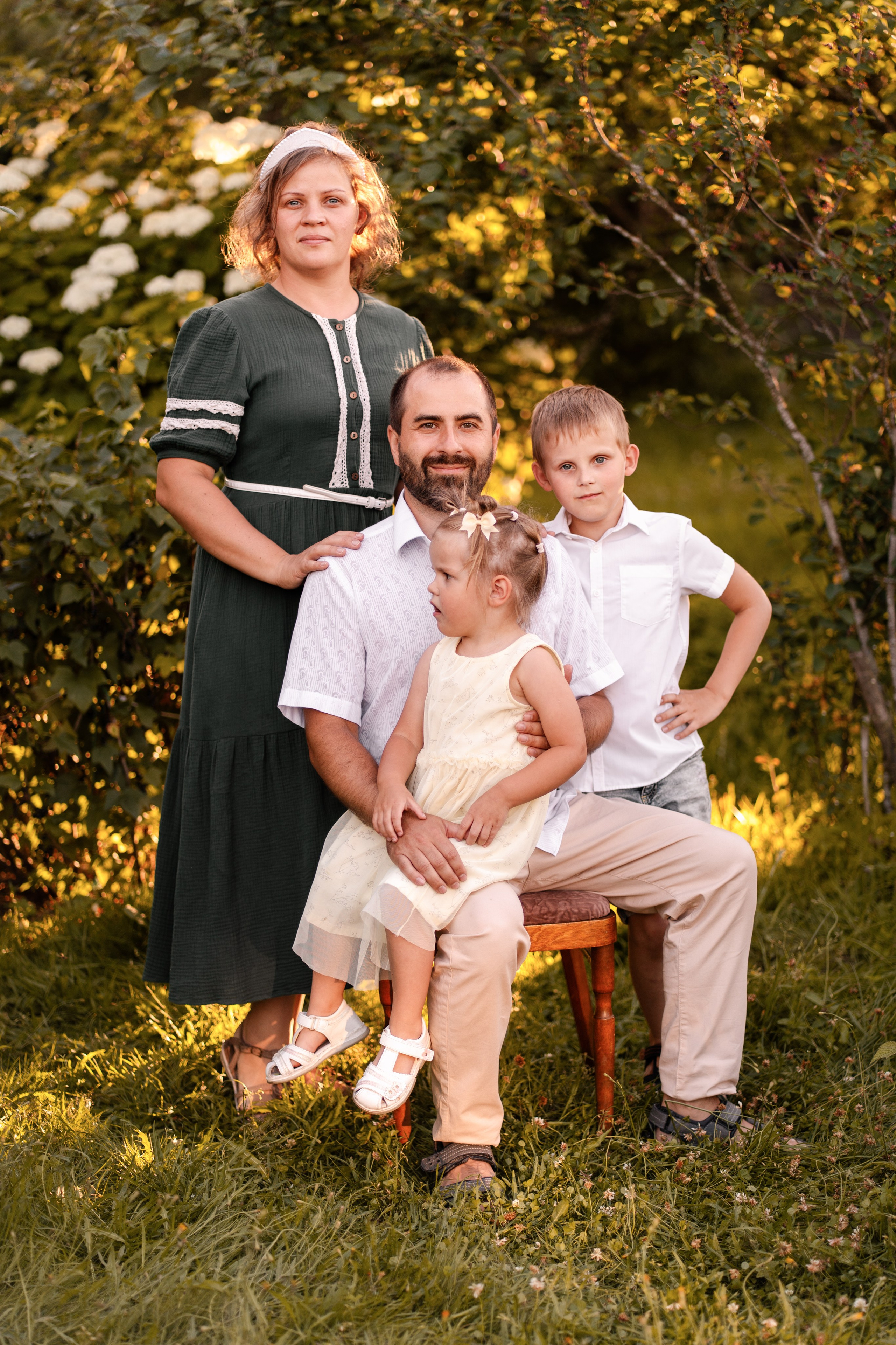 Семейная съемка на природе. Семейный и детский фотограф в Санкт-Петербурге Анна Никитина