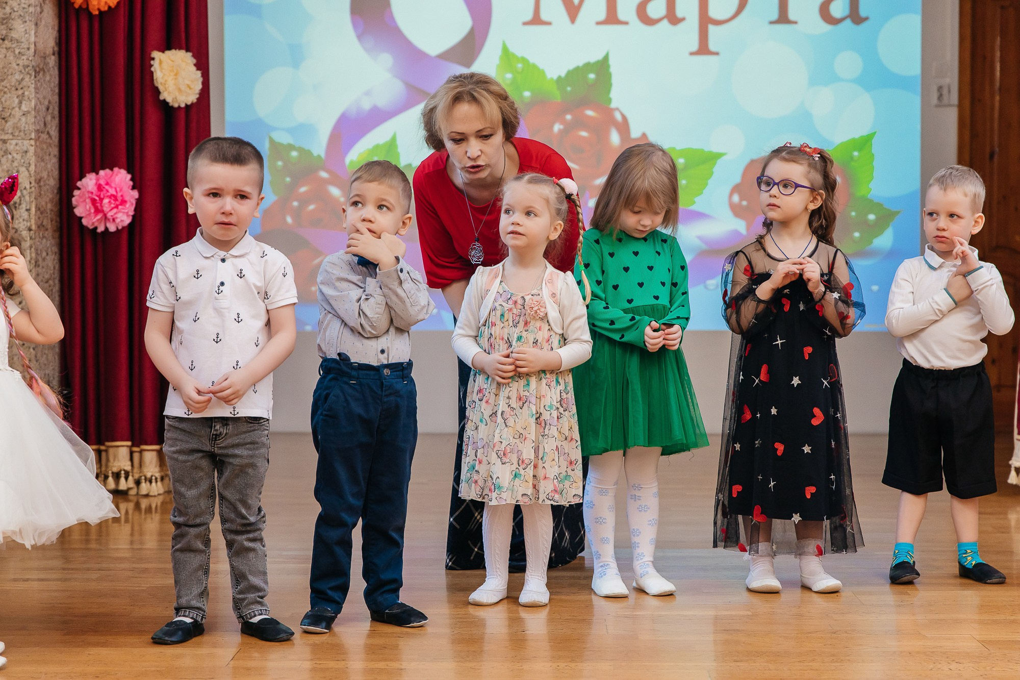 Детский сад № 93 — Утренник (05.03.2024). Свадебный и семейный фотограф Крамар Наталья