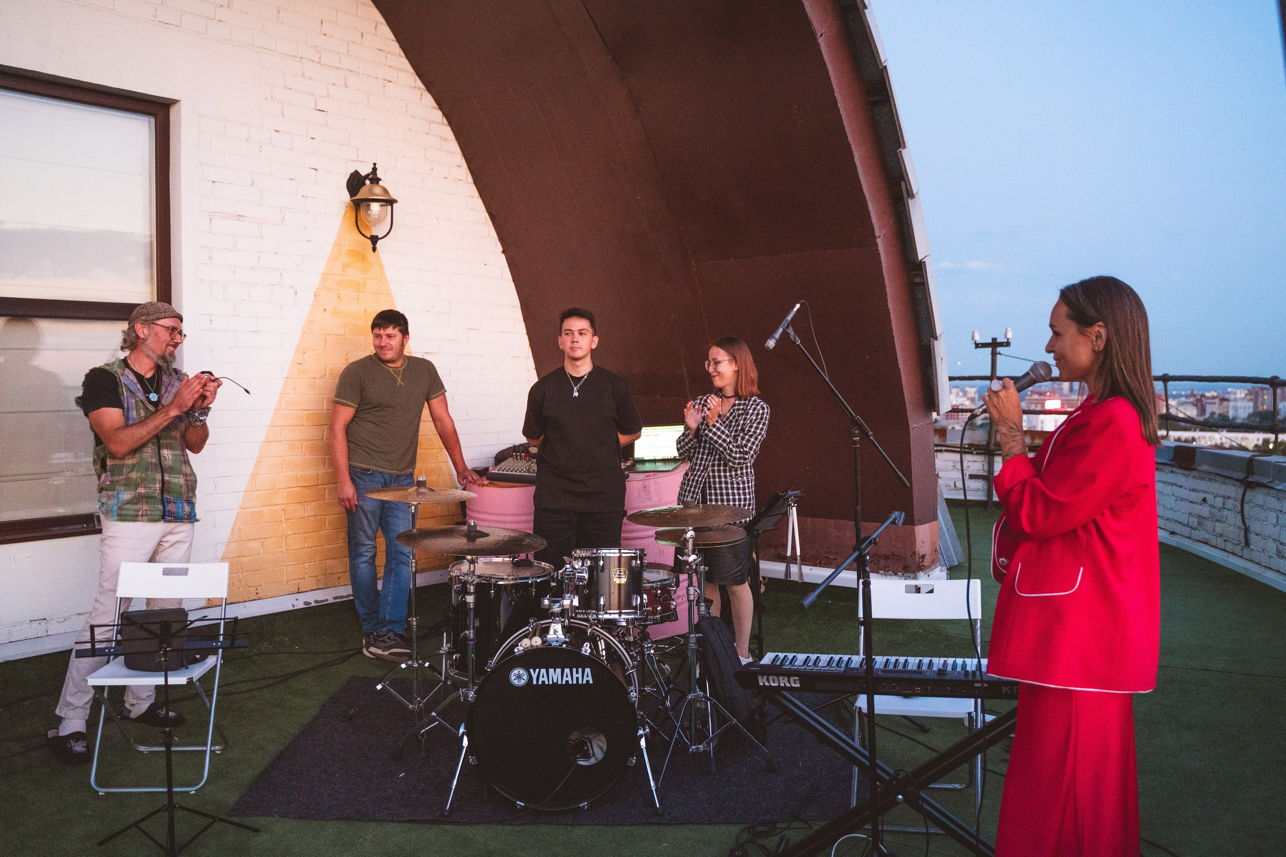 Джаз на крыше в «Доме Карлсона». Свадебный и репортажный фотограф в Уфе| Осетрова Ольга