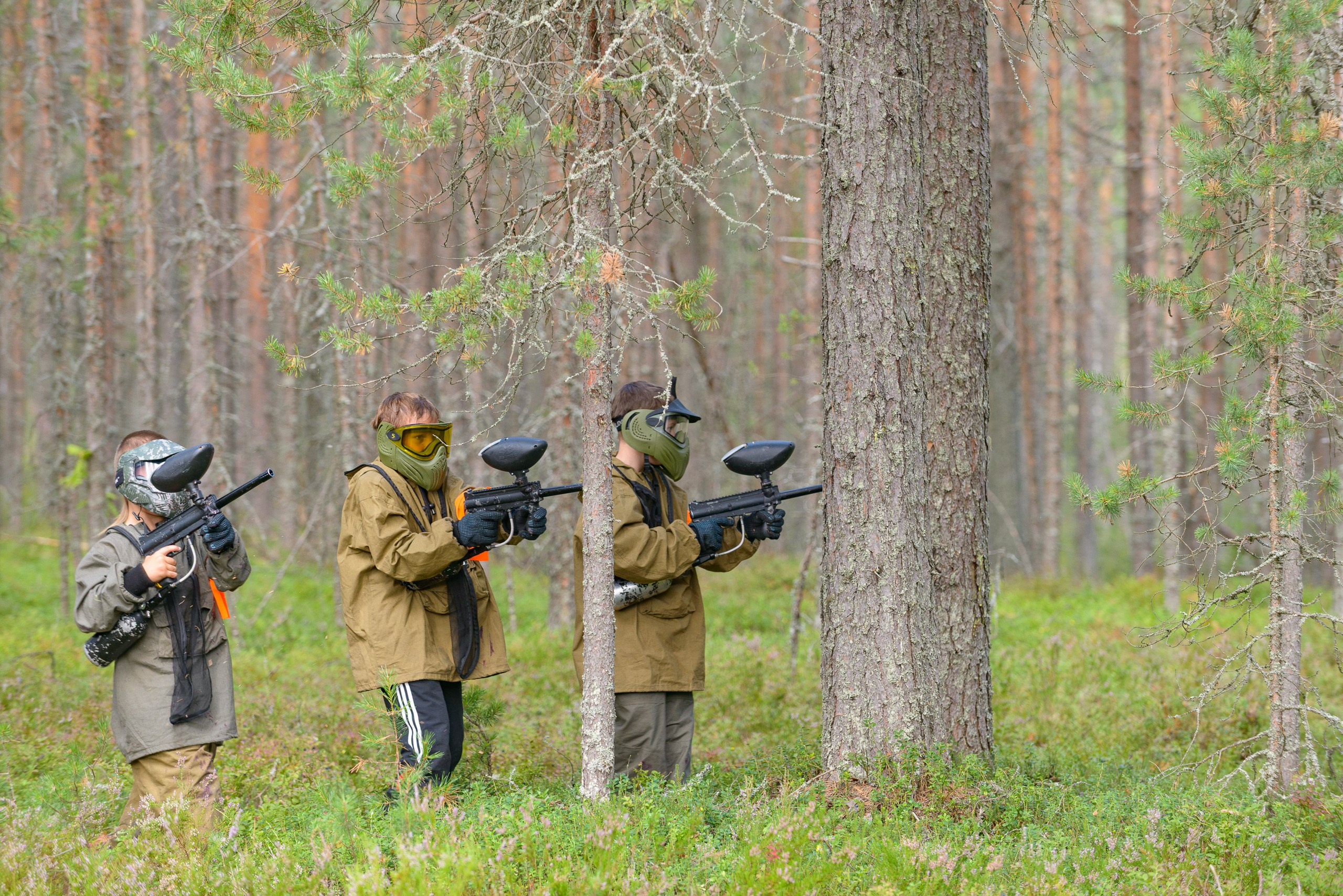 Летние тренировочные сборы Школы Боевых Искусств «МОН» 2013, пейнтбол