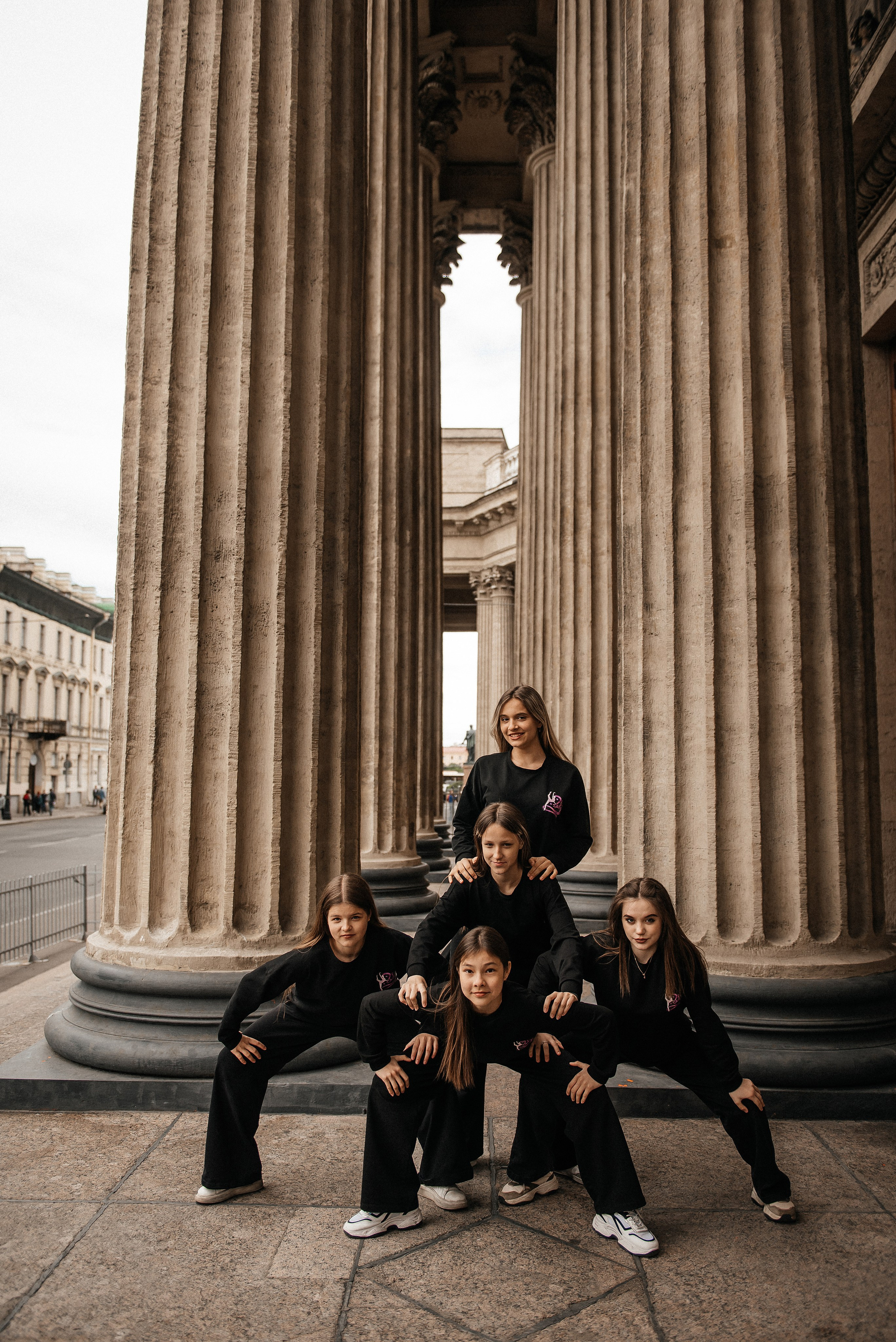 контент фотосъёмка для студии танца у Казанского собора