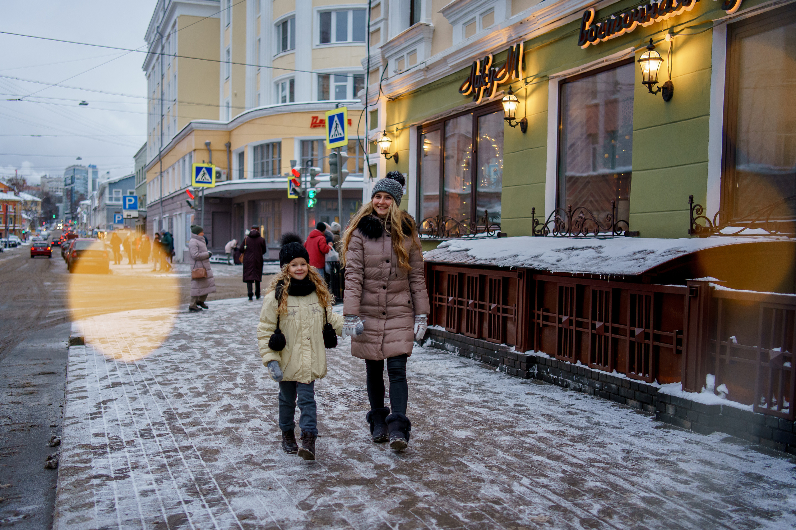 Рождественская прогулка. Наталья Градова. Семейный и детский фотограф в Нижнем Новгороде