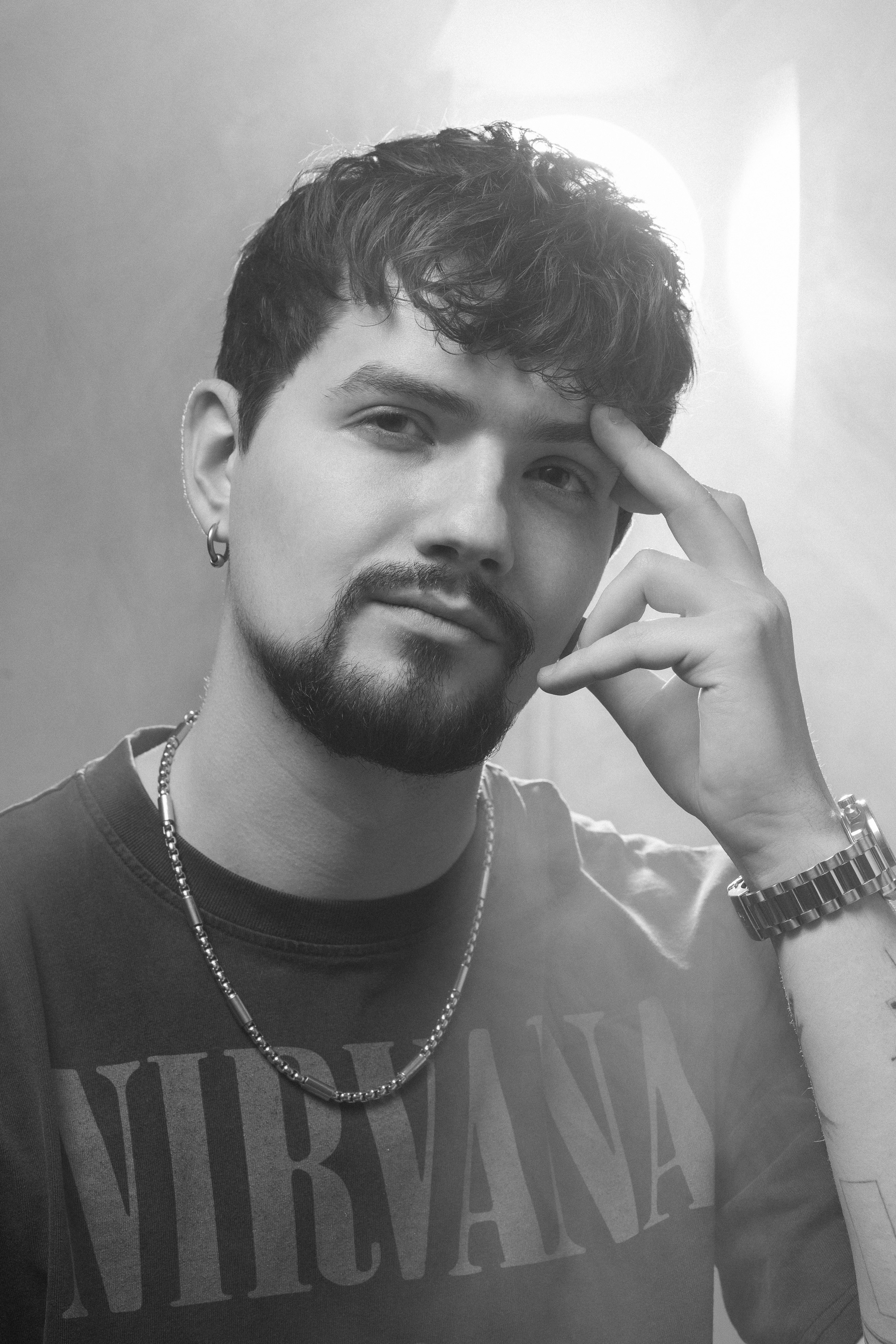 Hot barber. Portrait photographer in Minsk Slava Potalakh