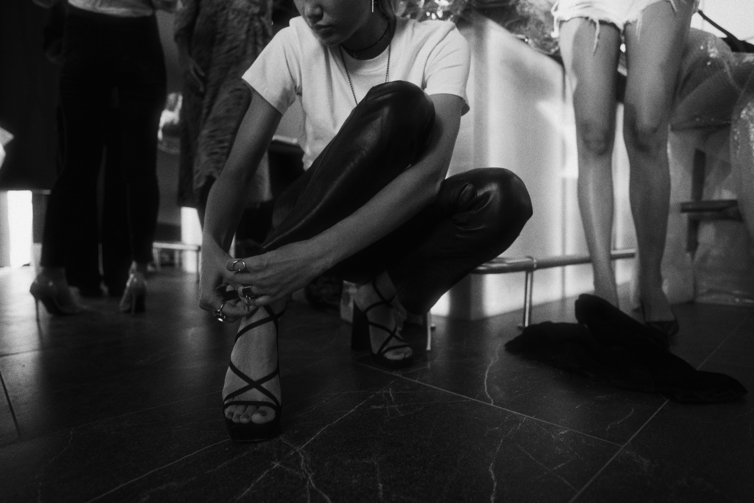 Vomi (backstage). Фотограф Юрин Евгений