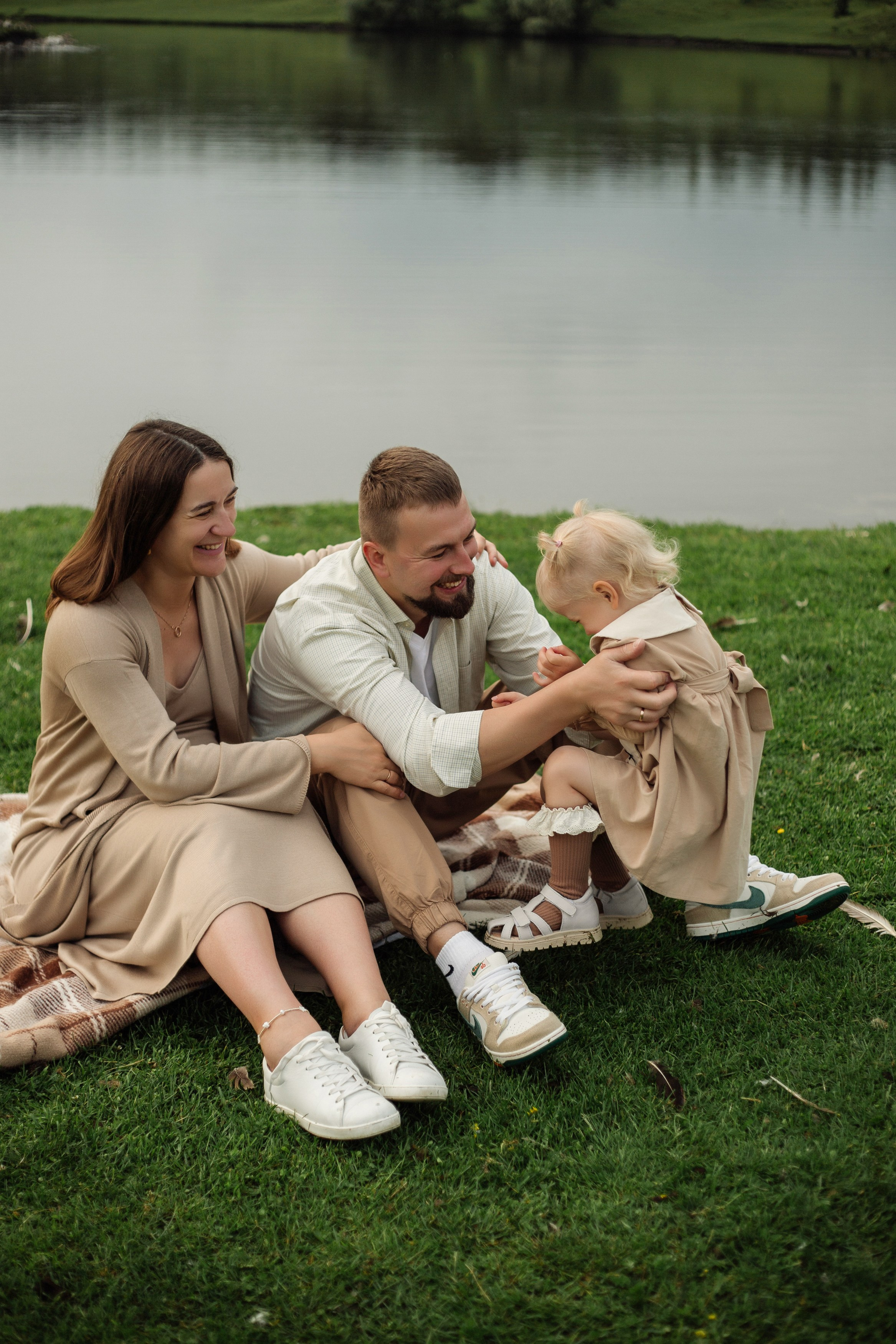 Дмитрий, Ольга и Верочка. Портретный, семейный, свадебный фотограф в Брянске Маргарита Василькова