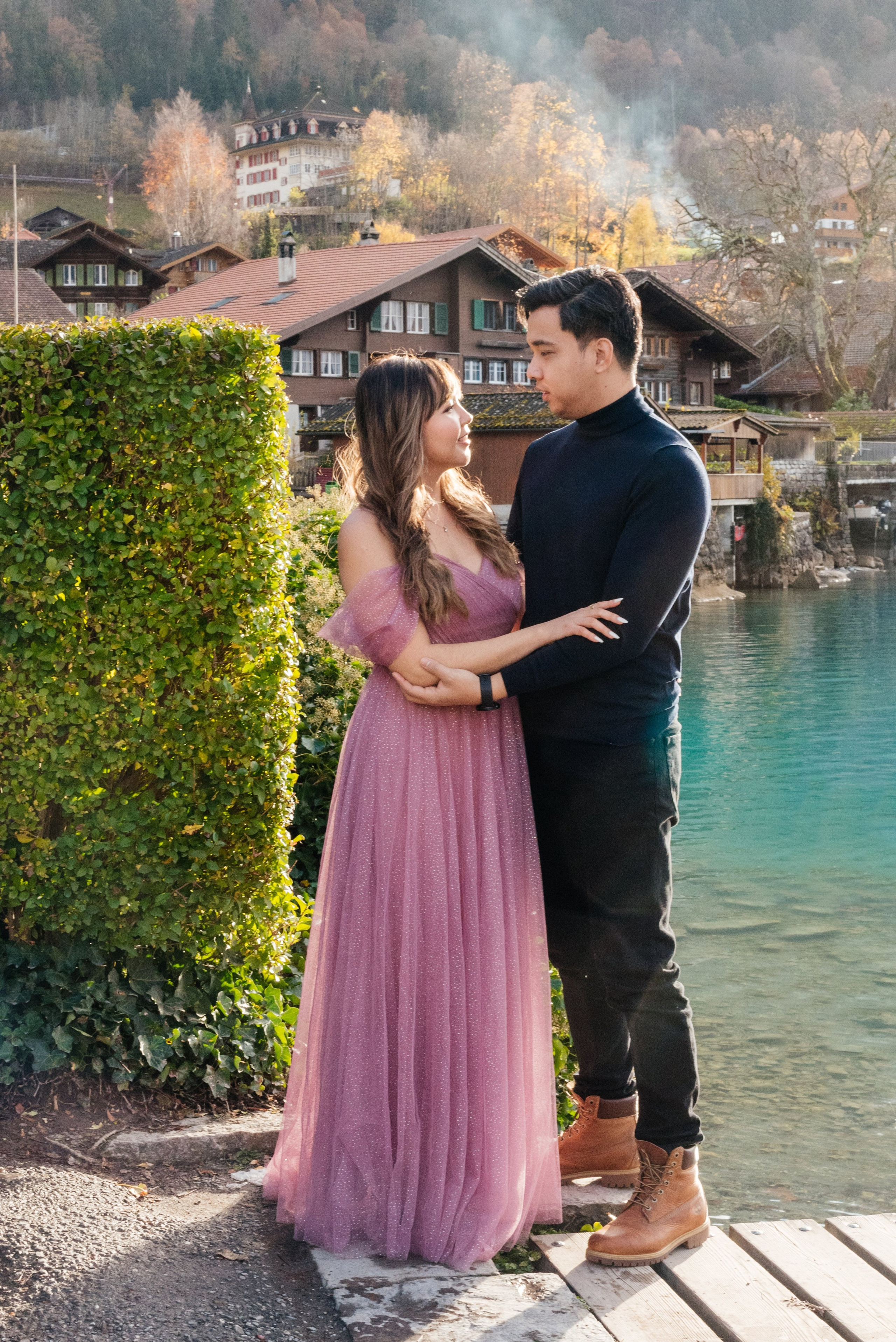 Evette & Karl (Iseltwald). Photographer in Interlaken area